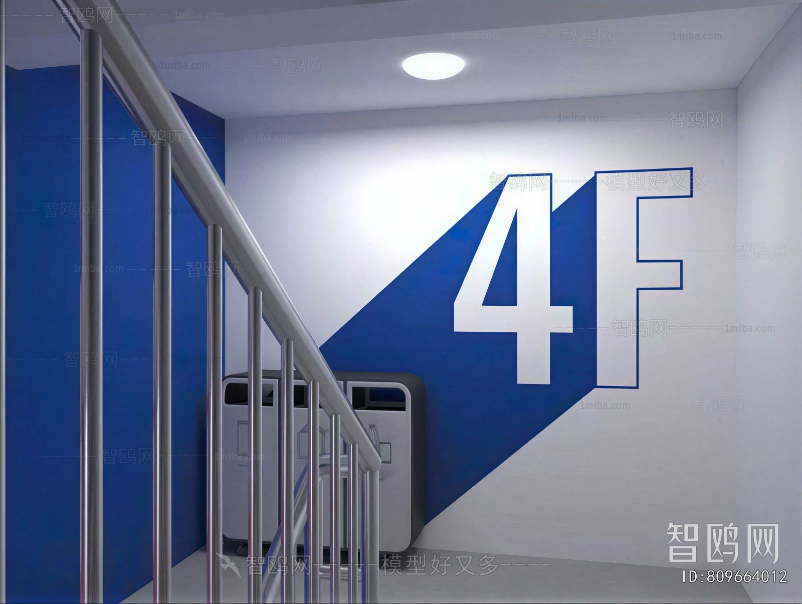 Modern Office Stairwell
