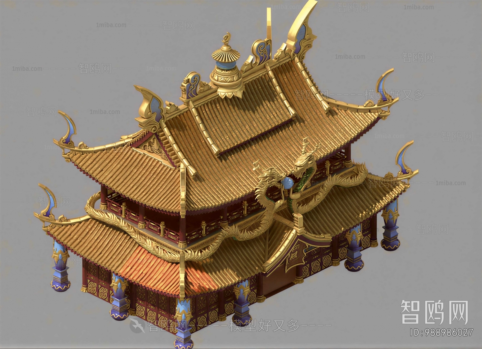 Chinese Style Ancient Architectural Buildings