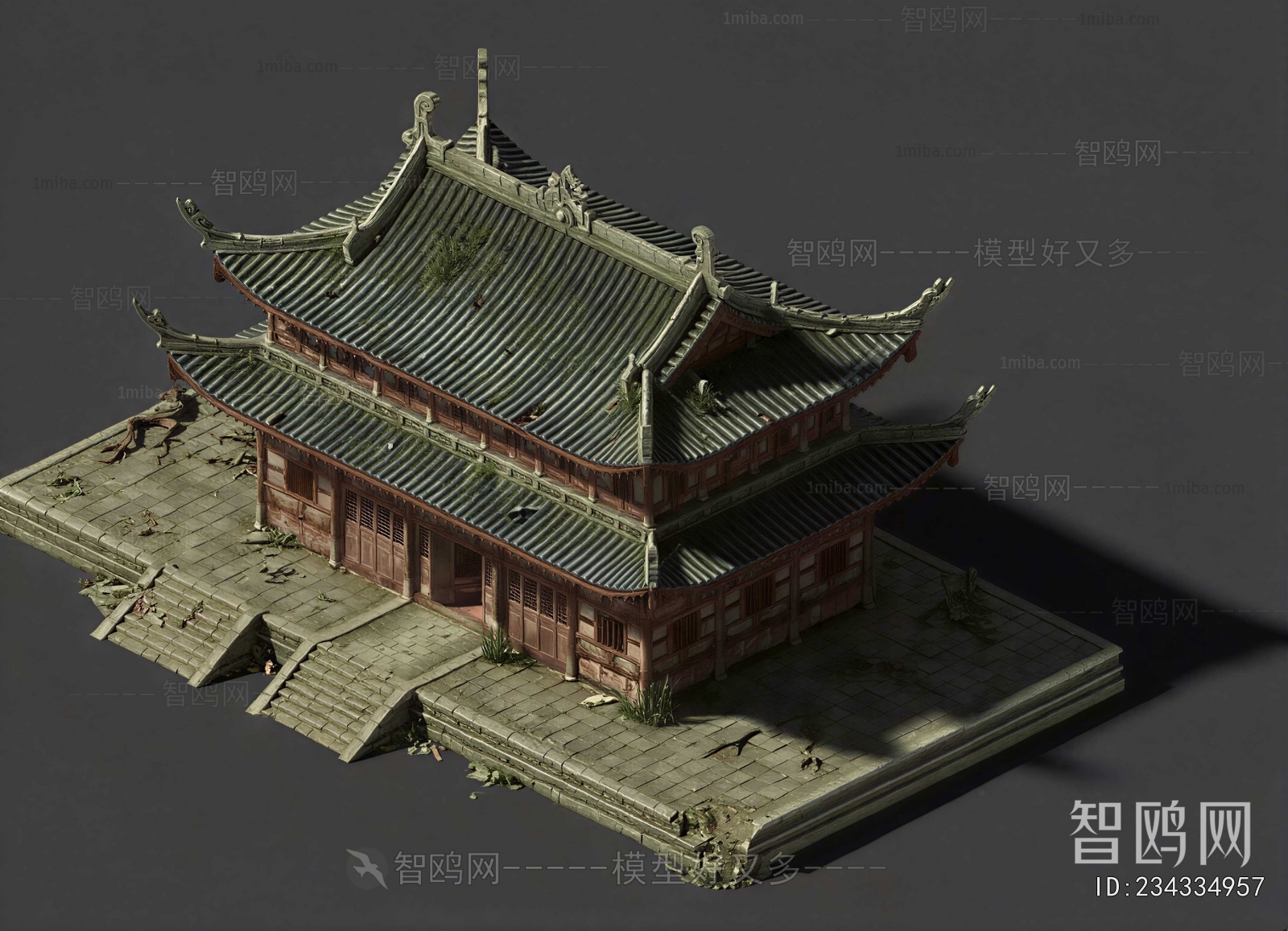 Chinese Style Ancient Architectural Buildings