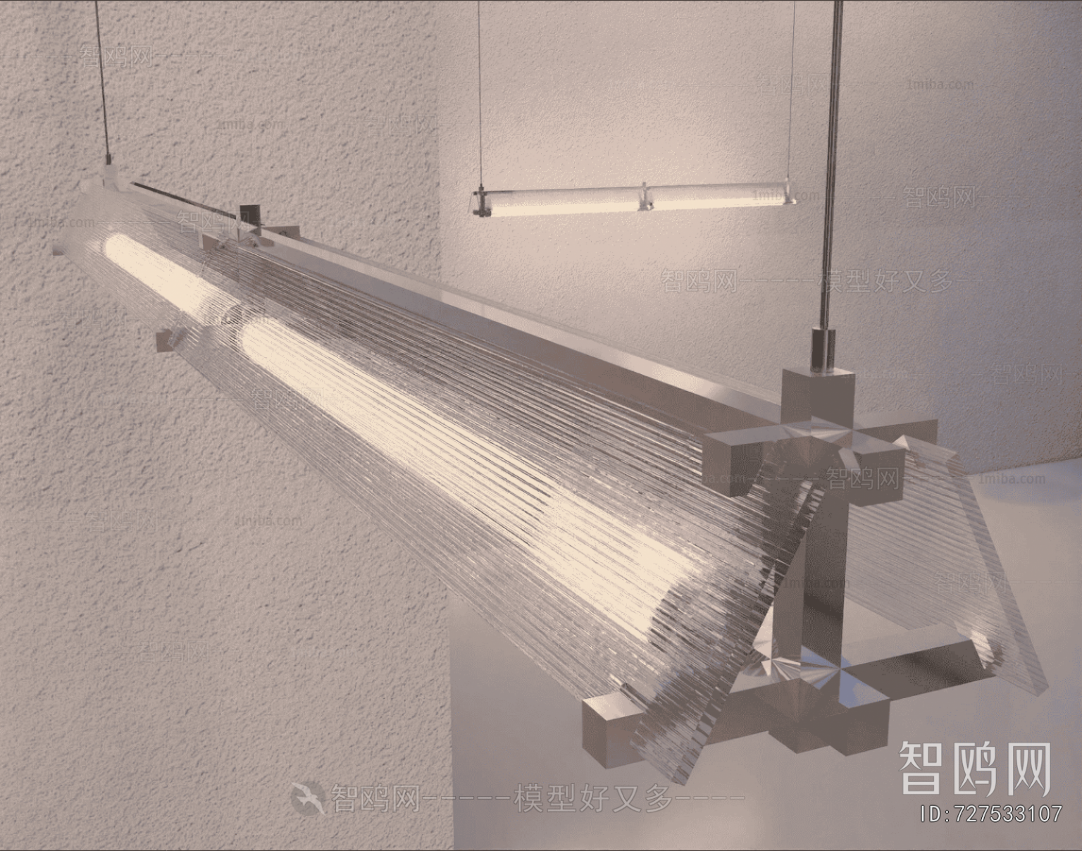 Modern Long Chandelier