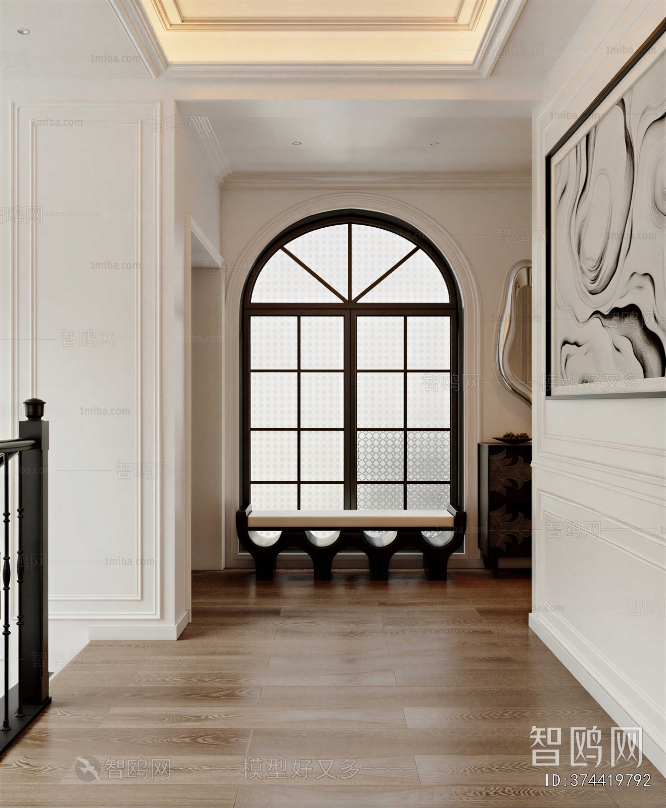 French Style Stairwell