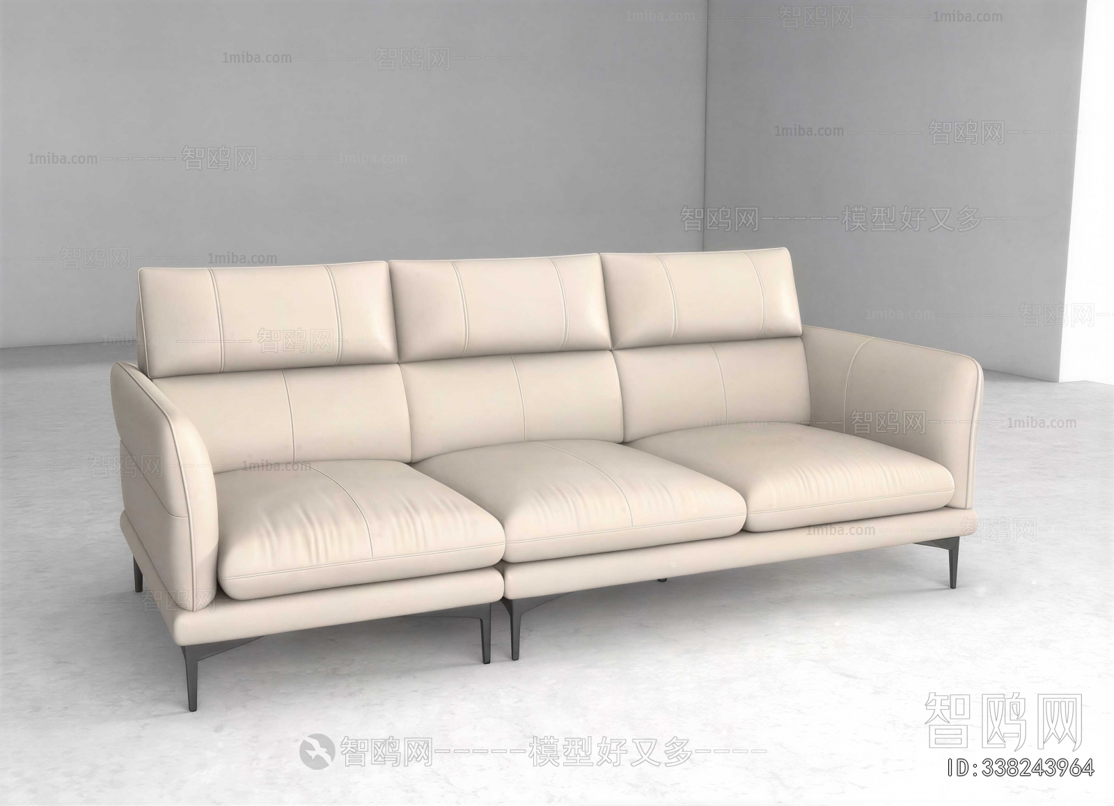 Modern Three-seat Sofa