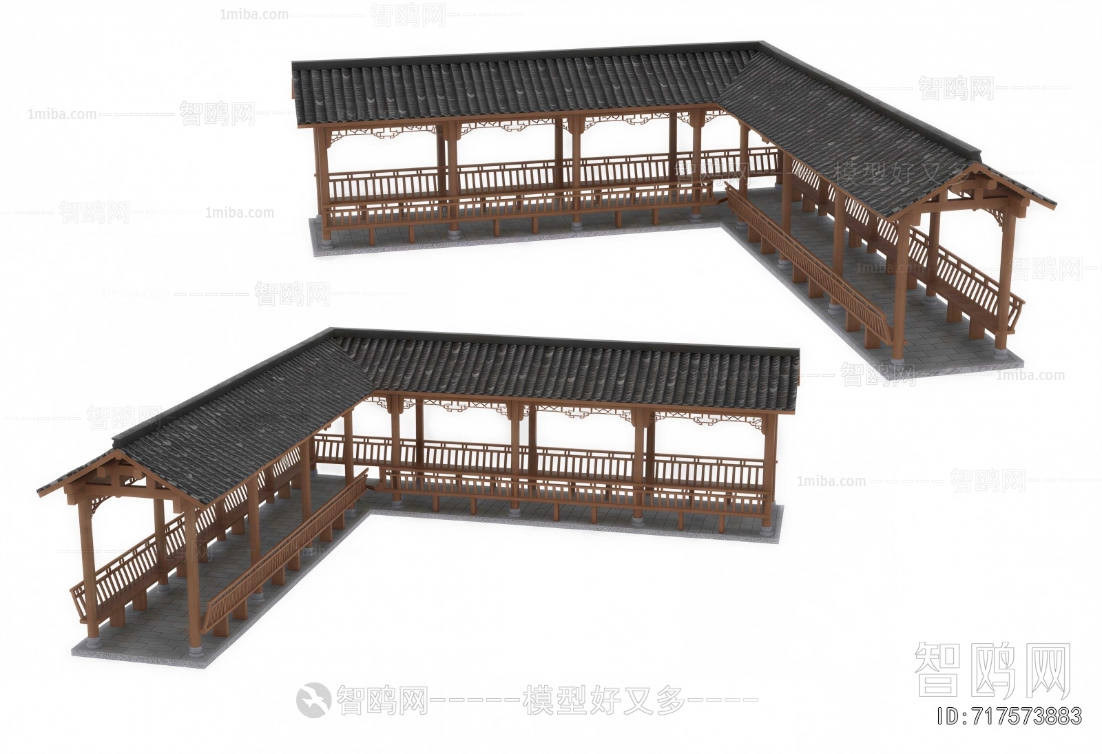 New Chinese Style Gallery Frame