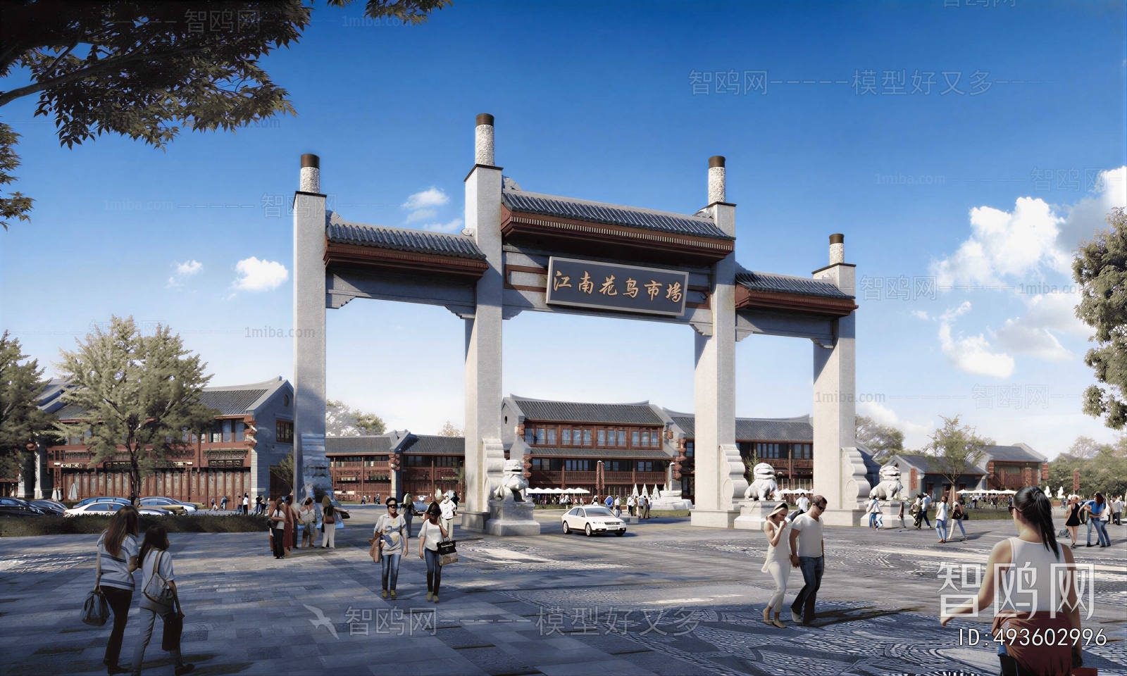 Chinese Style Facade Element