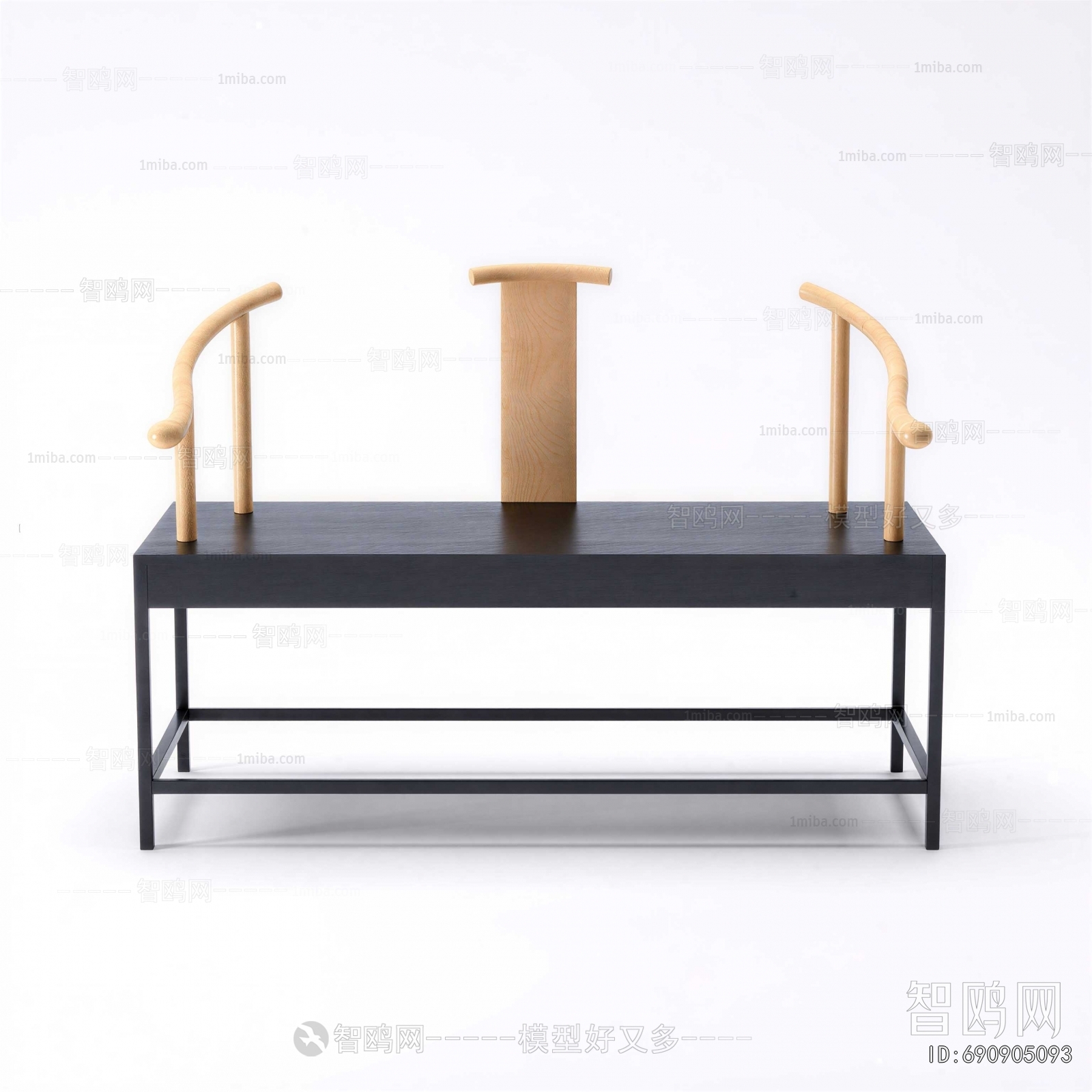 New Chinese Style Lounge Chair