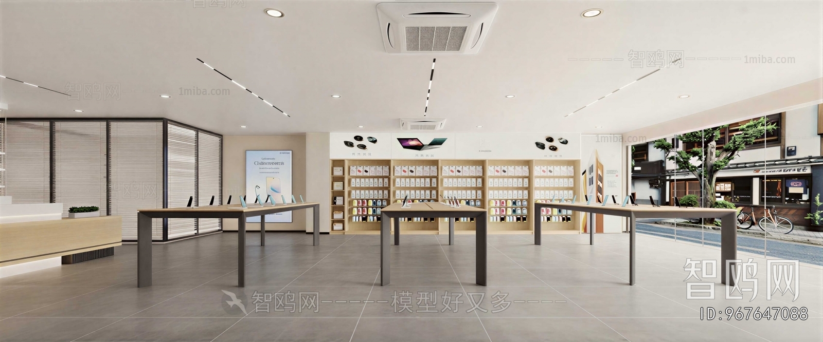 Modern Mobile Phone Store
