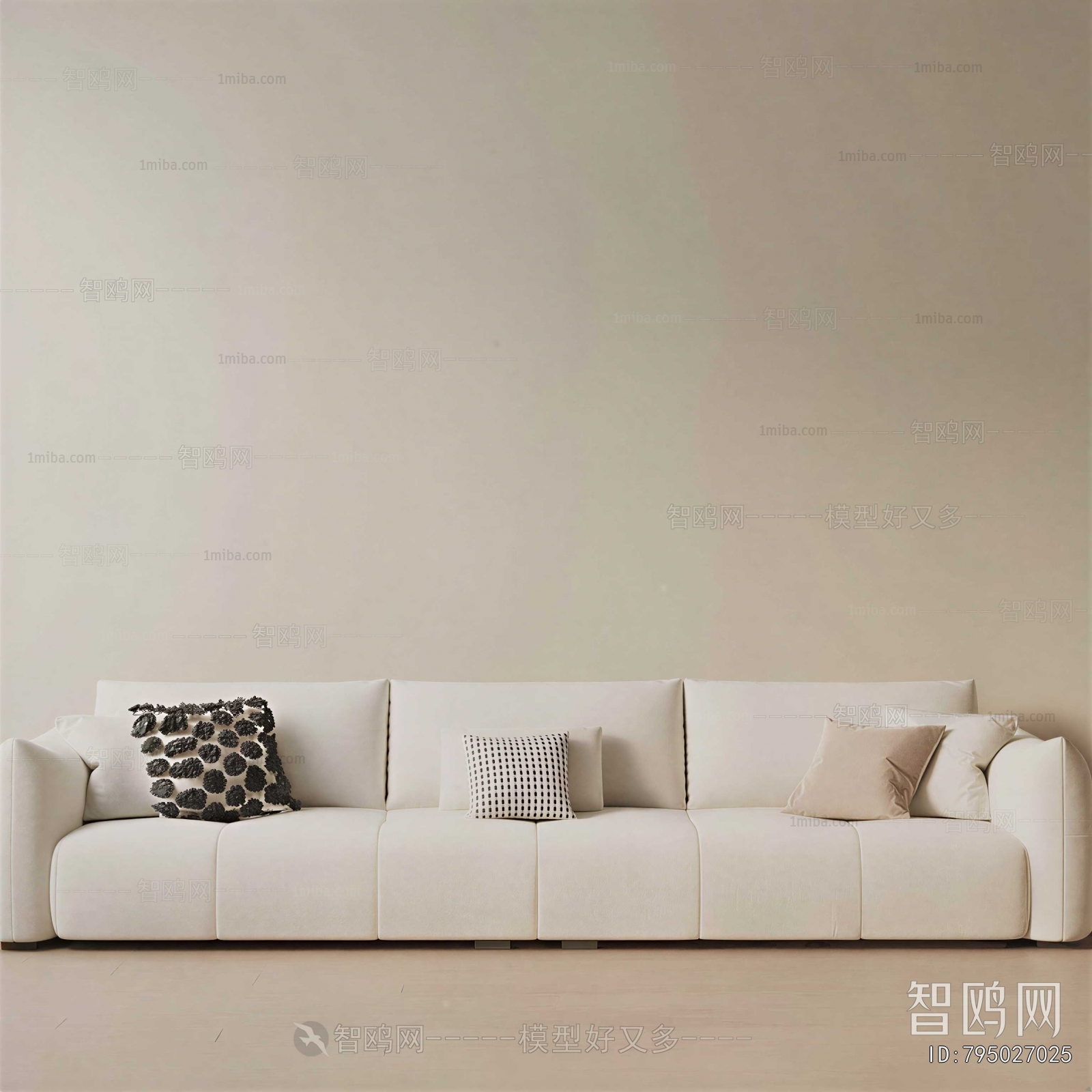 Modern Three-seat Sofa