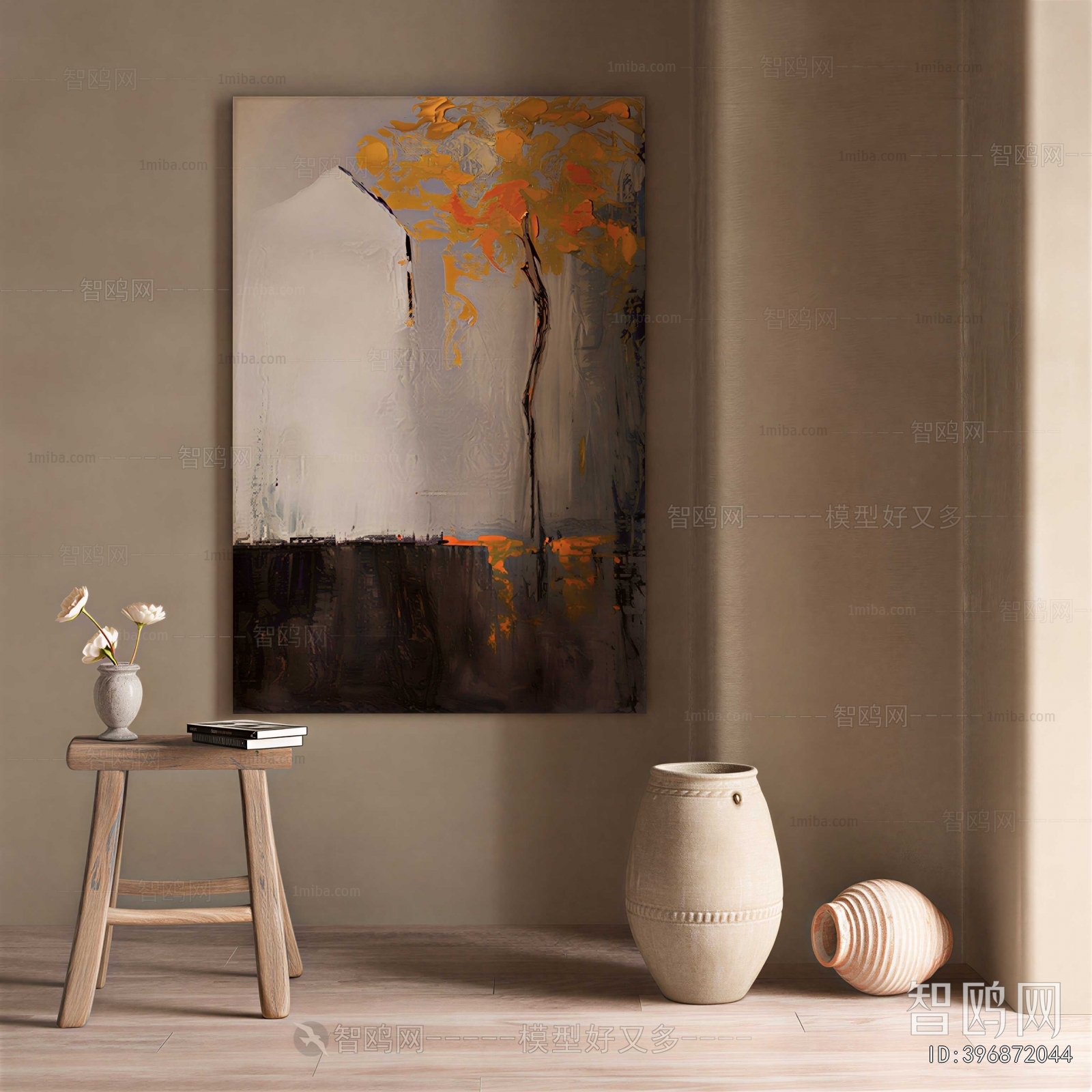 Wabi-sabi Style Painting