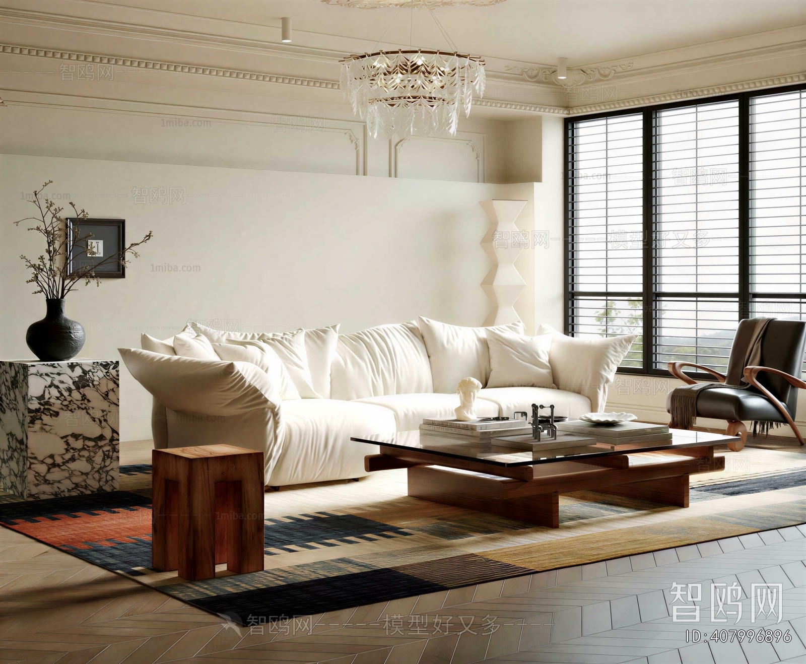 French Style A Living Room