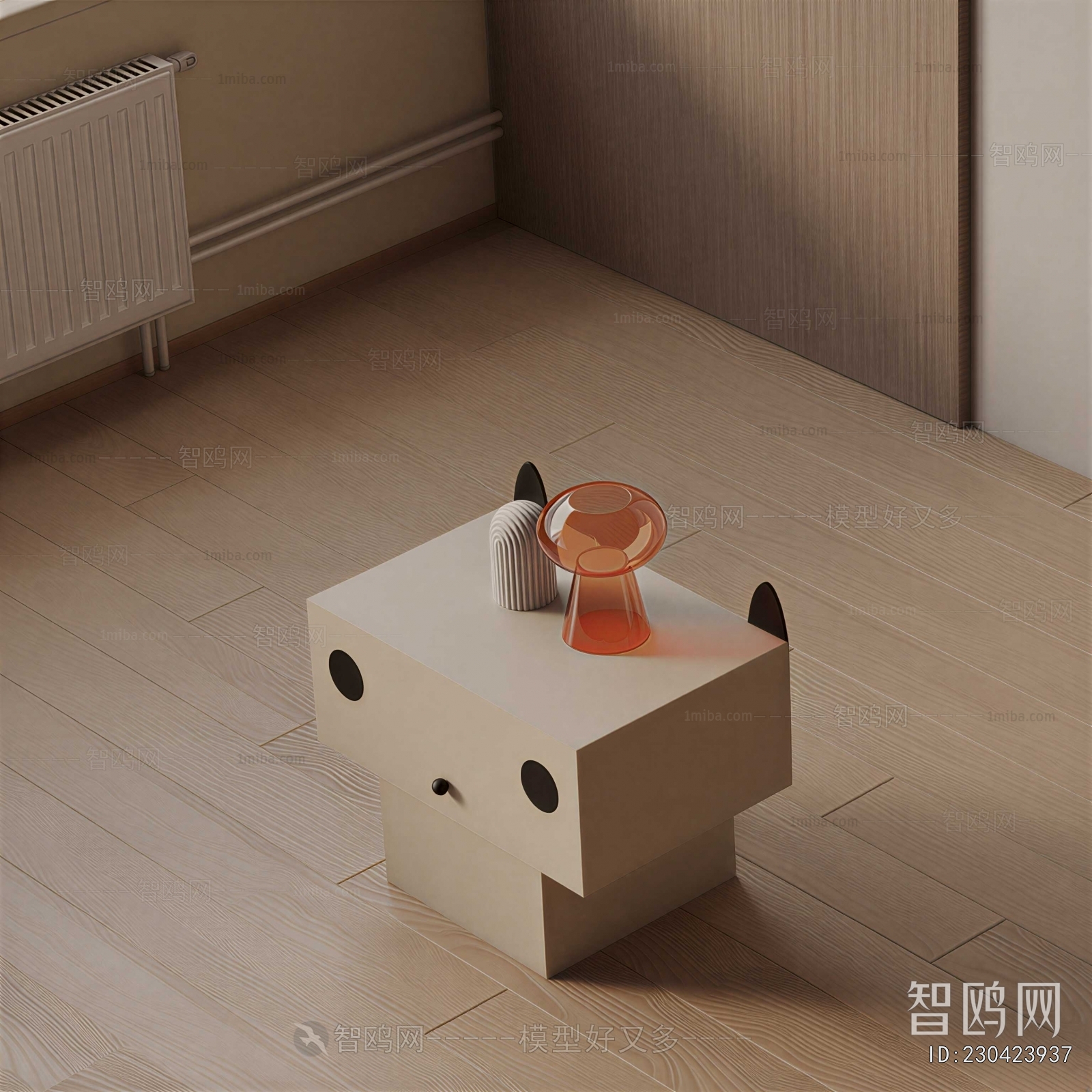 Modern Bedside Cupboard