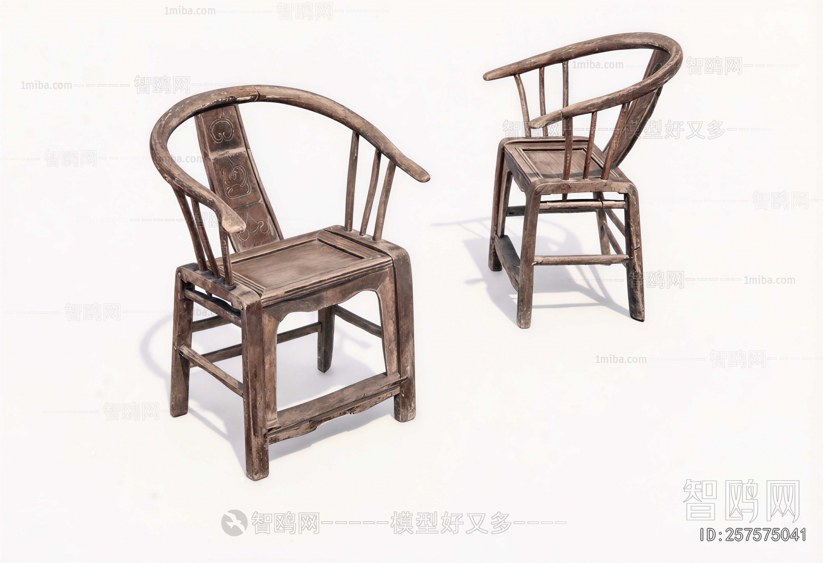 New Chinese Style Lounge Chair