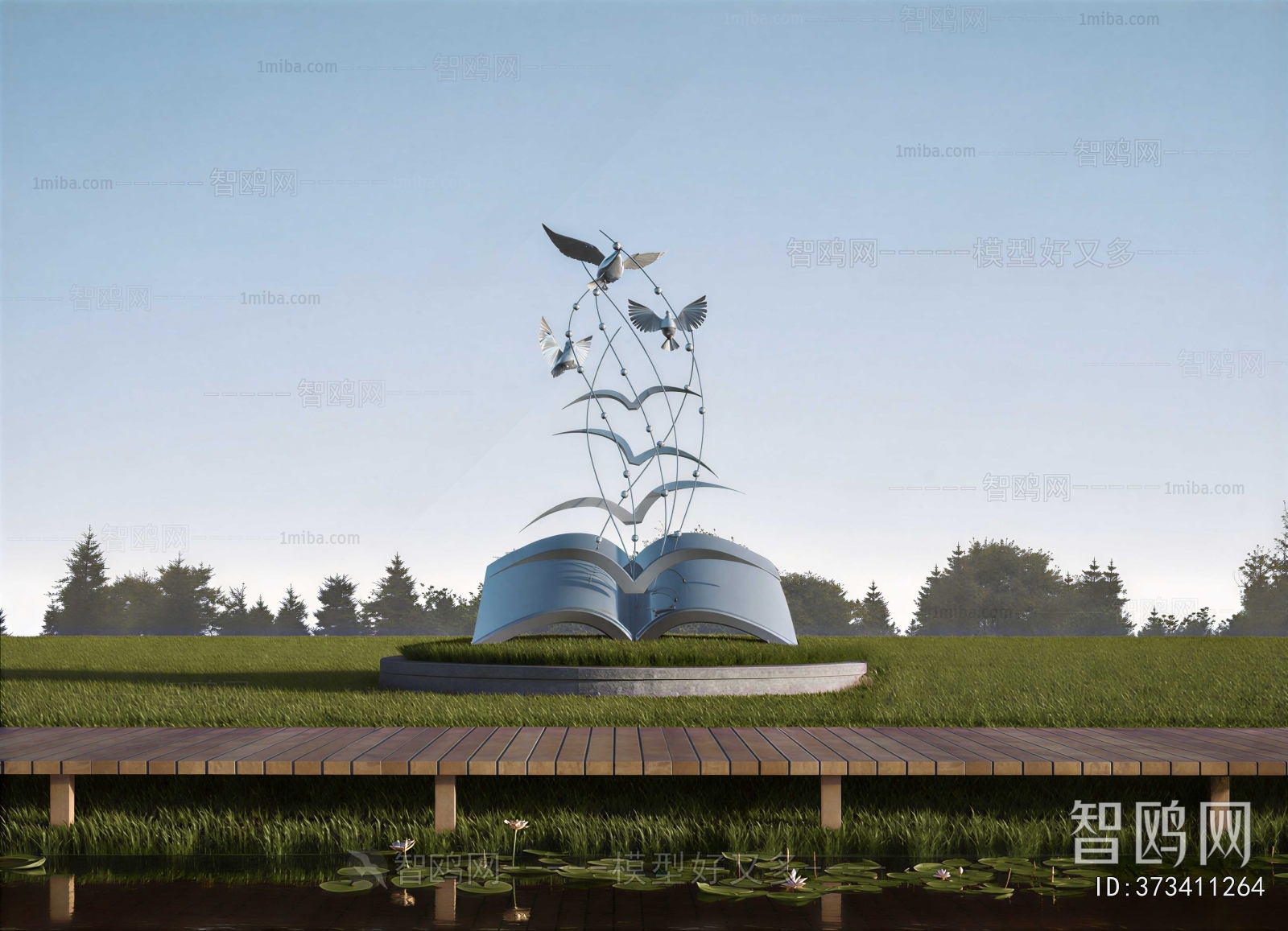 Modern Sculpture Sketch