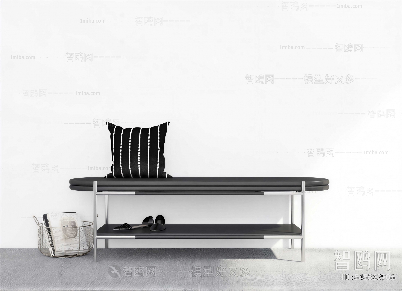 Modern Stool For Changing Shoes