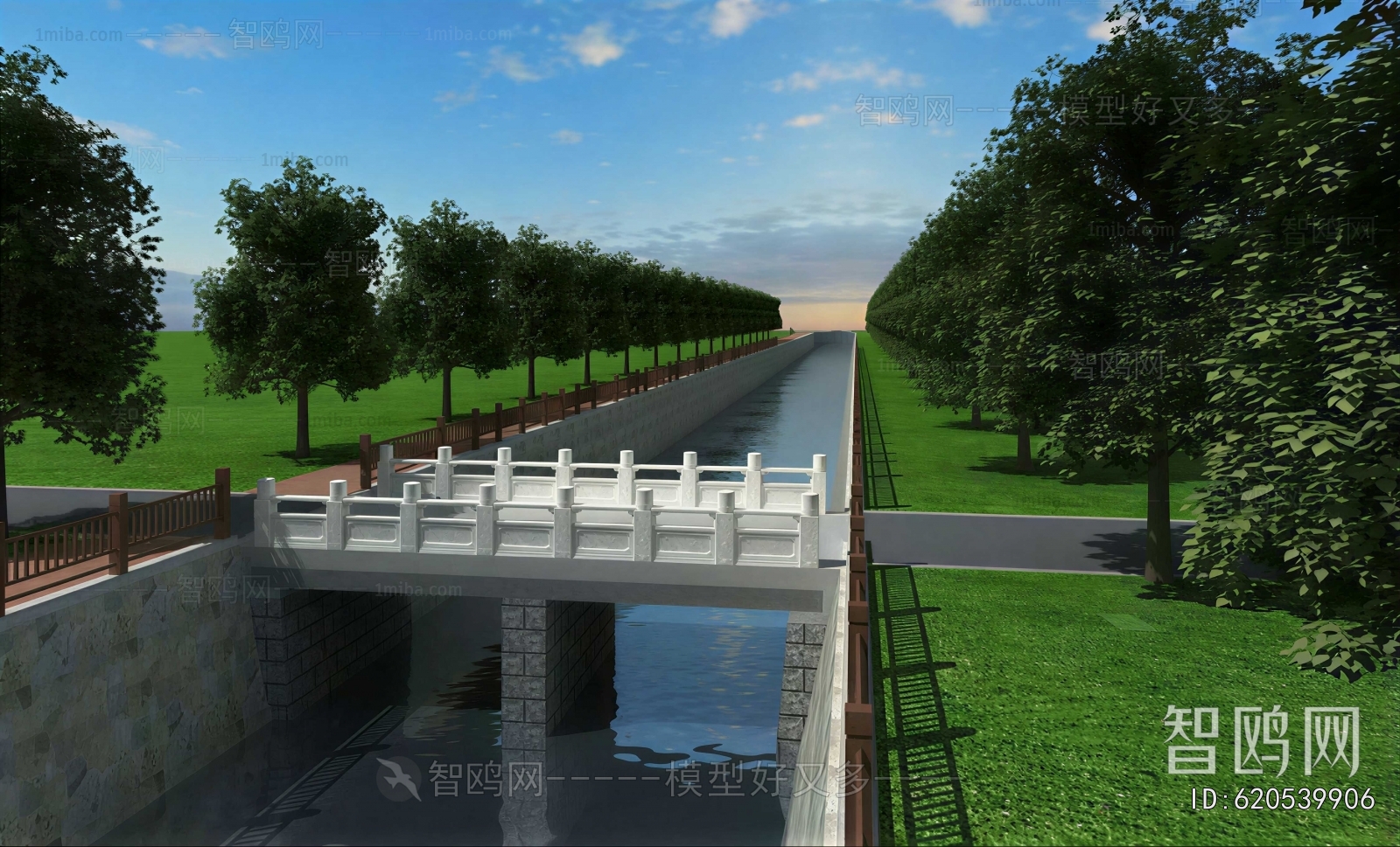 New Chinese Style Bridge
