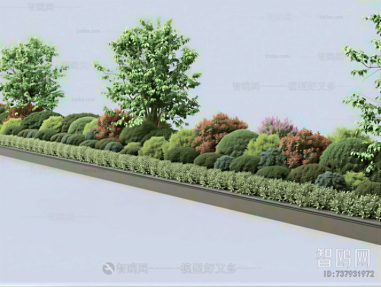 Modern Flower Bed, Flower Bowl, Flower Box