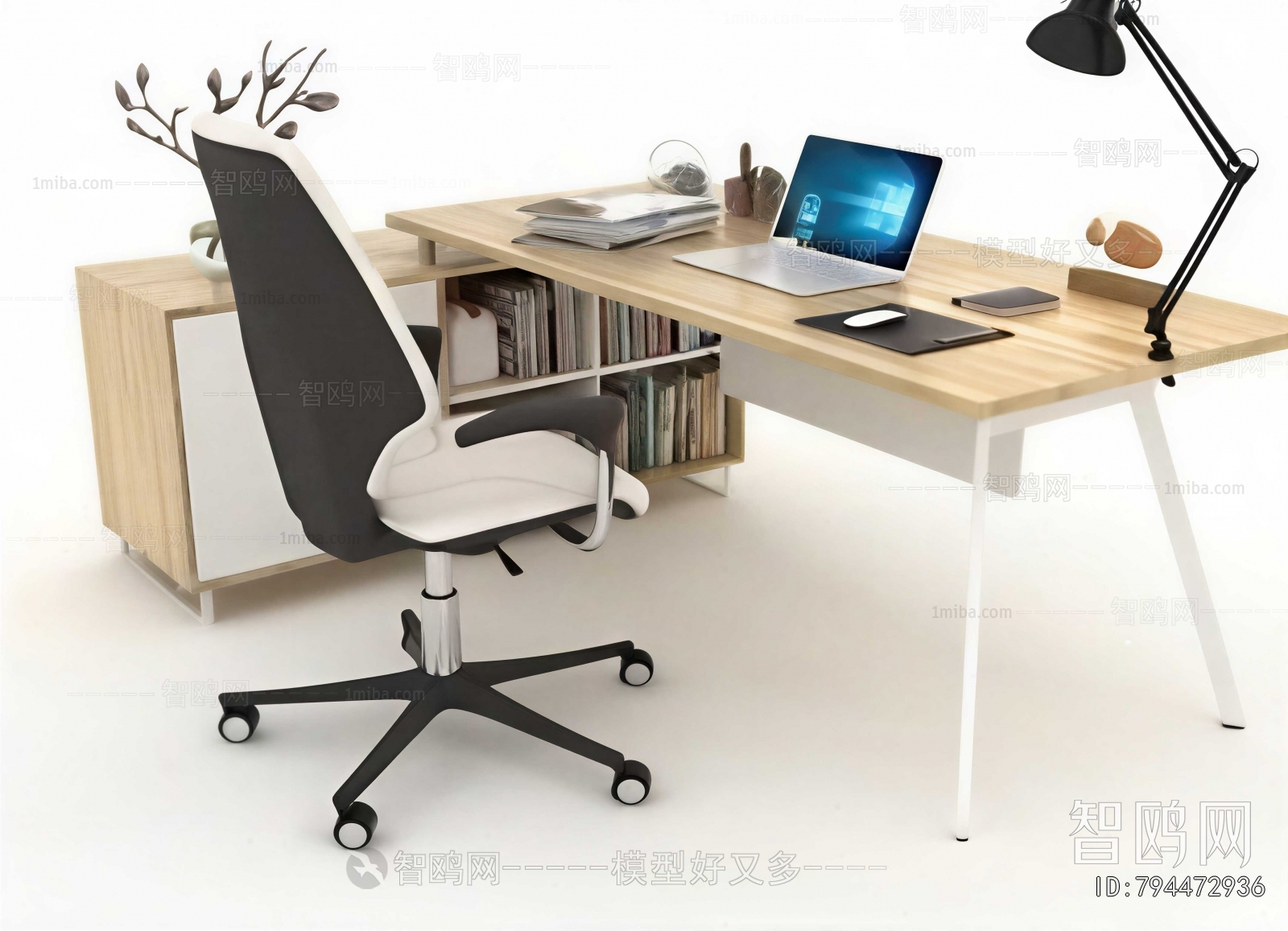 Modern Office Desk And Chair