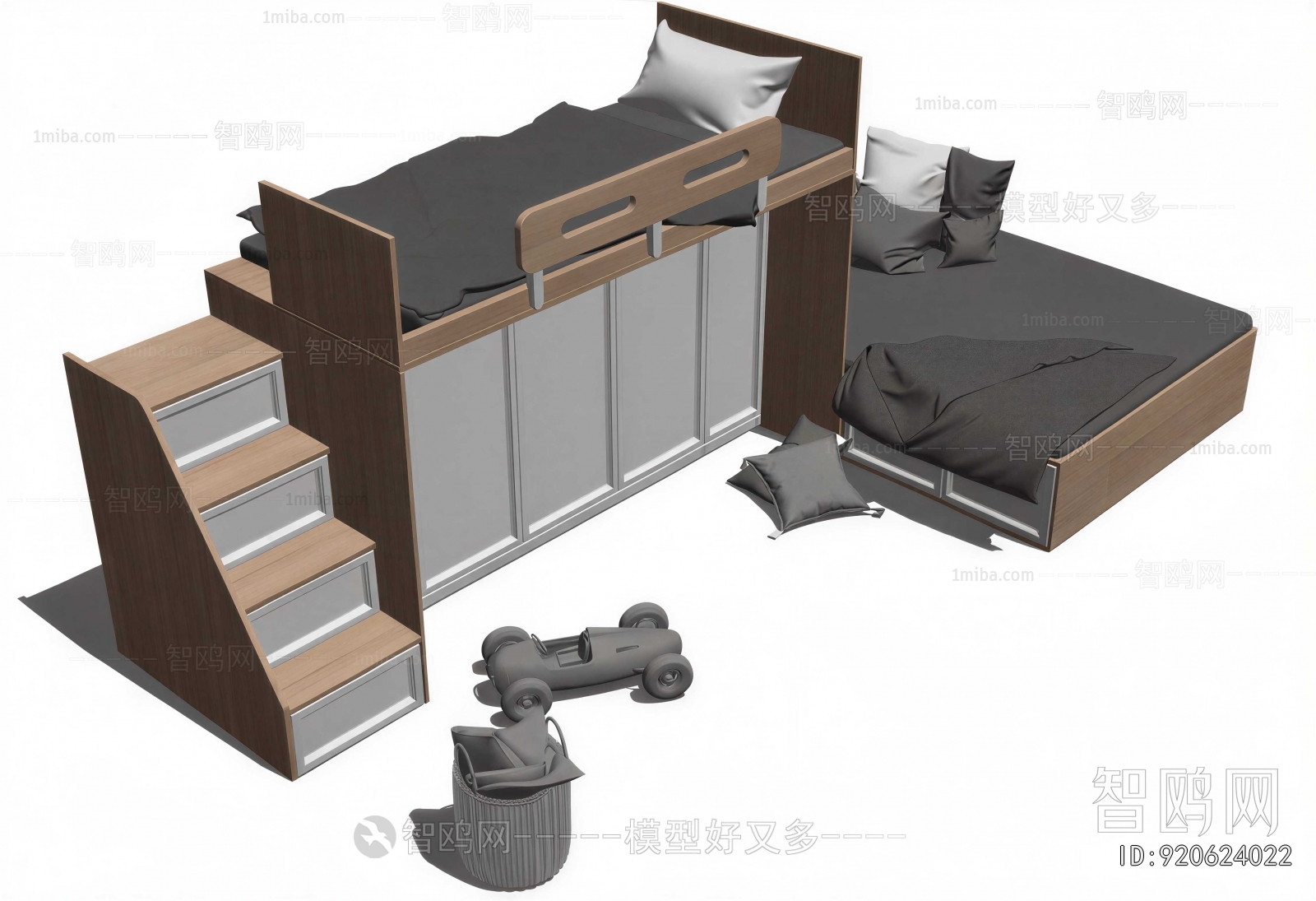 Modern Bunk Bed