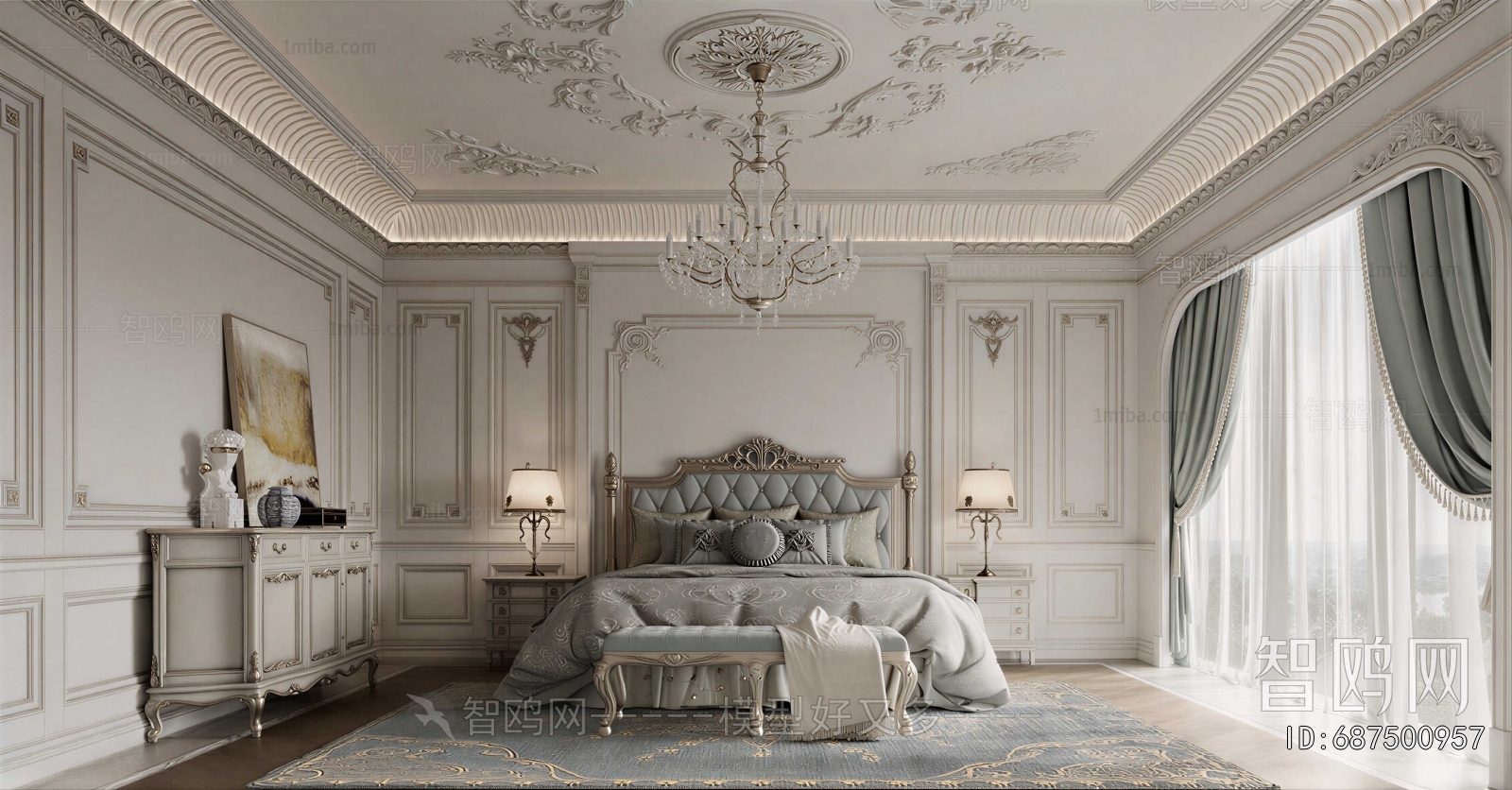 French Style Bedroom