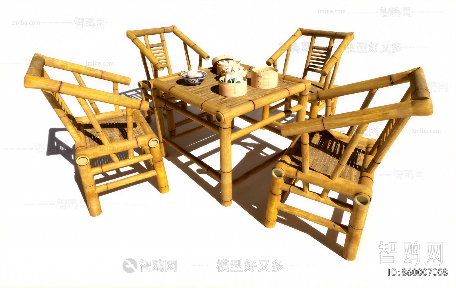 New Chinese Style Dining Table And Chairs