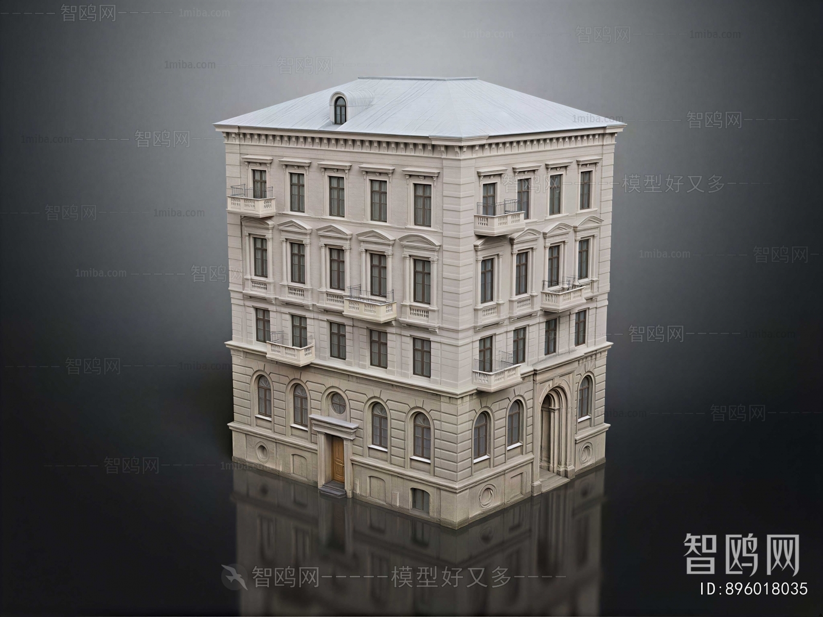 European Style Building Appearance