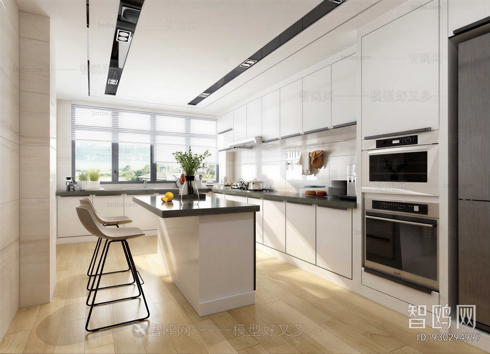 Modern Open Kitchen