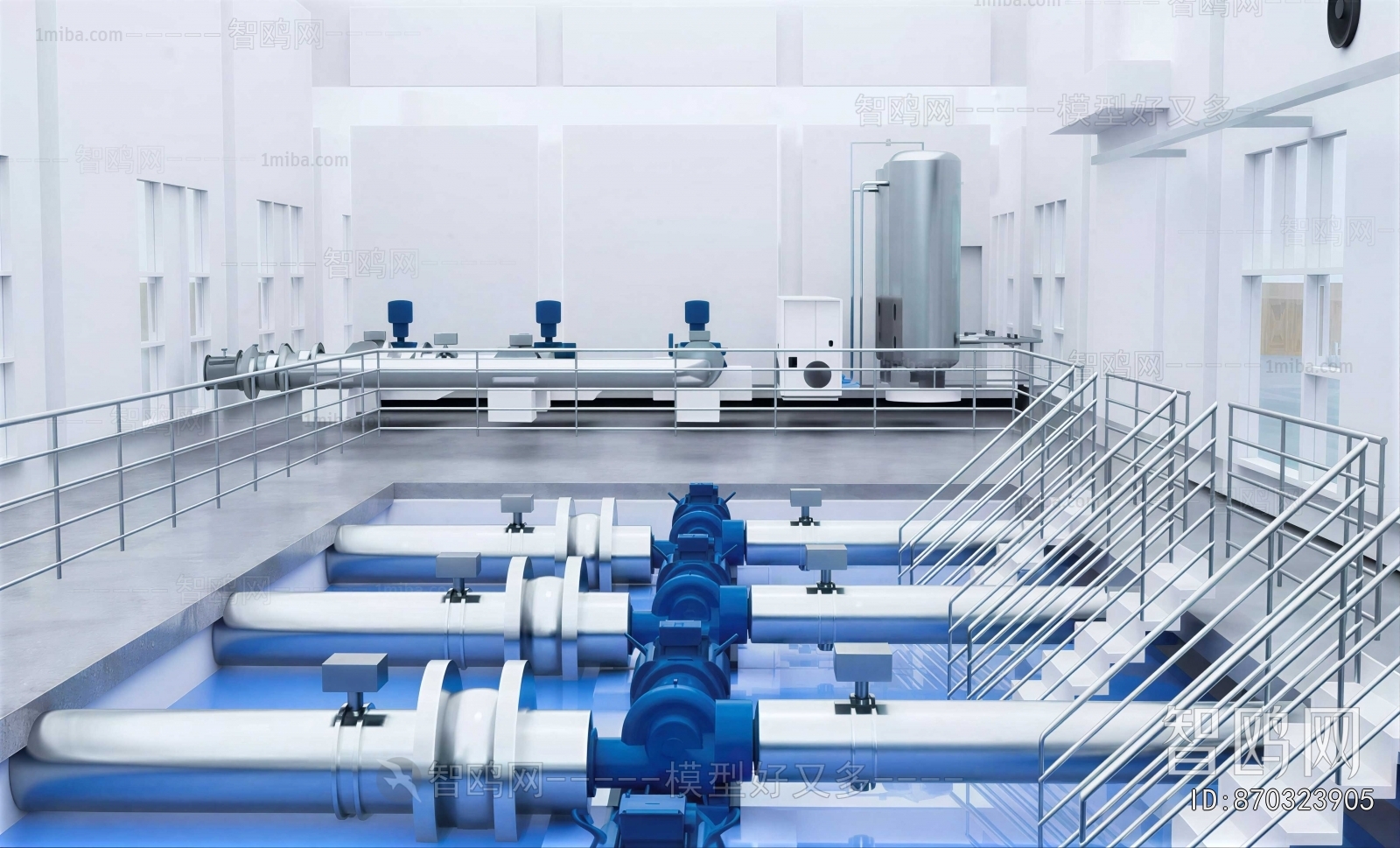Modern Factory Floor/warehouse