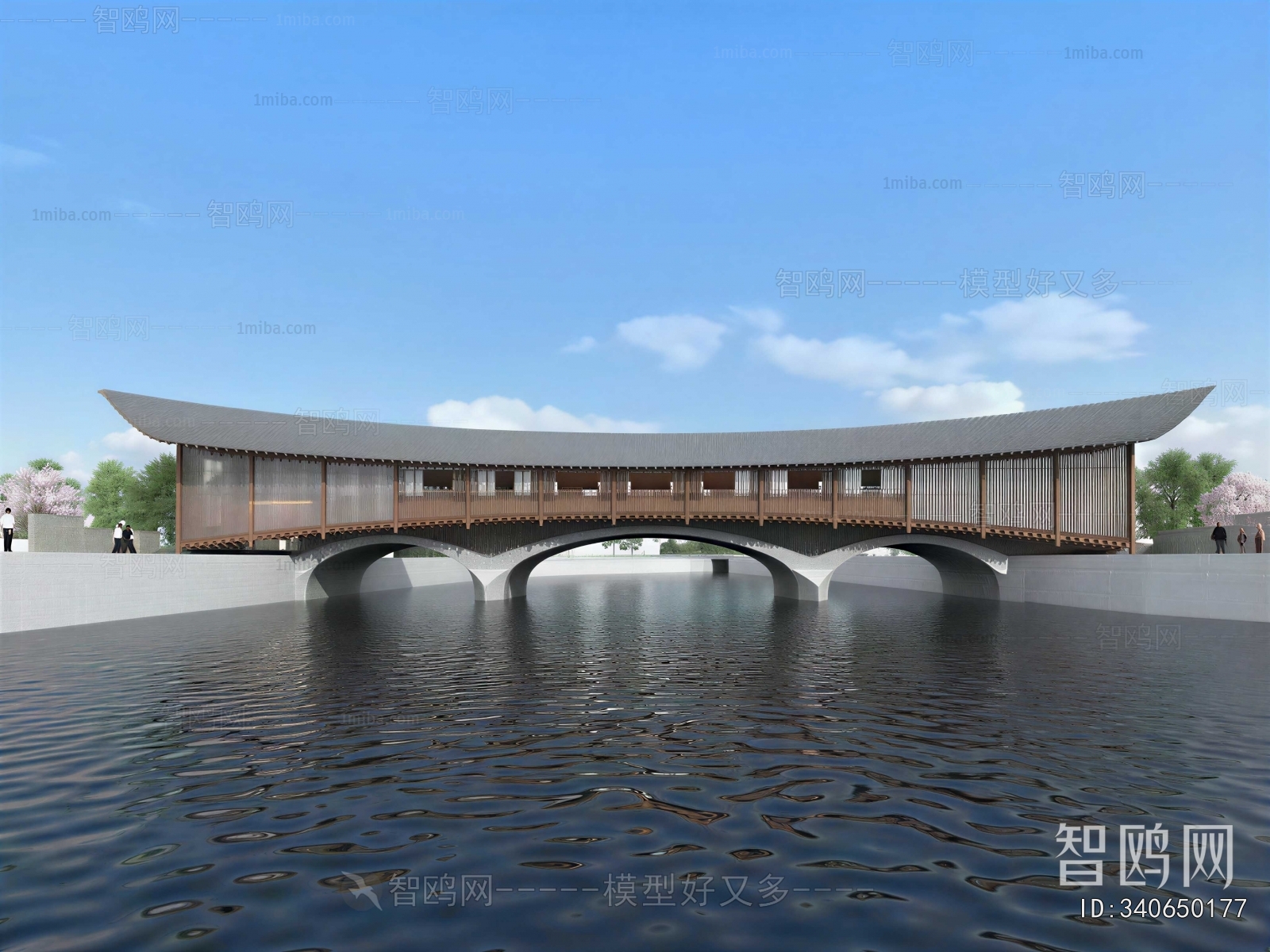 New Chinese Style Bridge