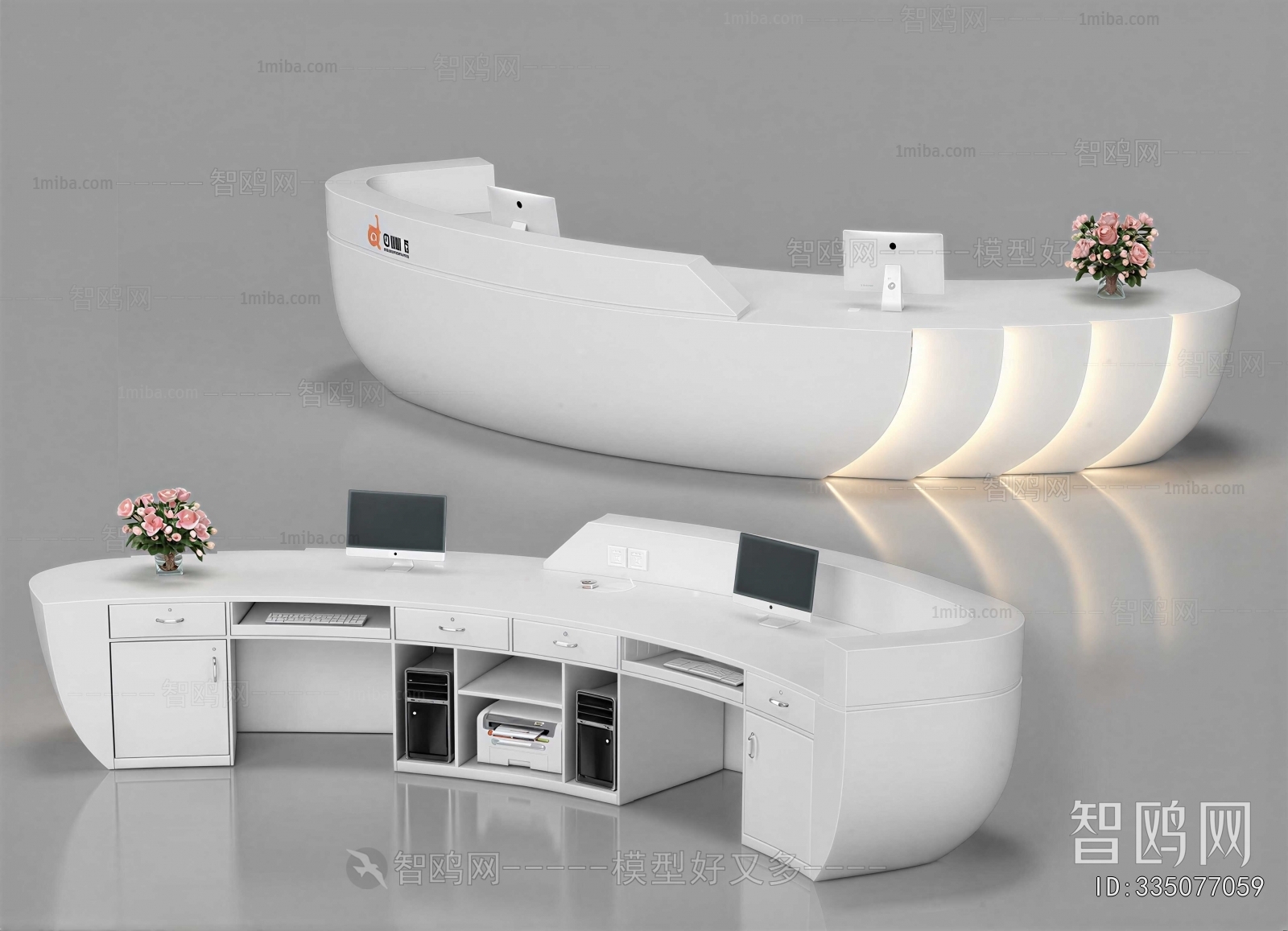 Modern The Reception Desk