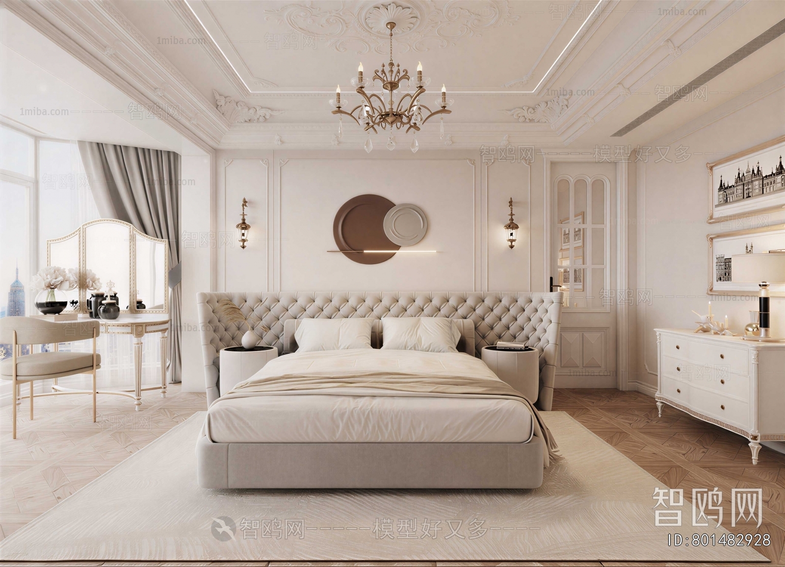 French Style Bedroom