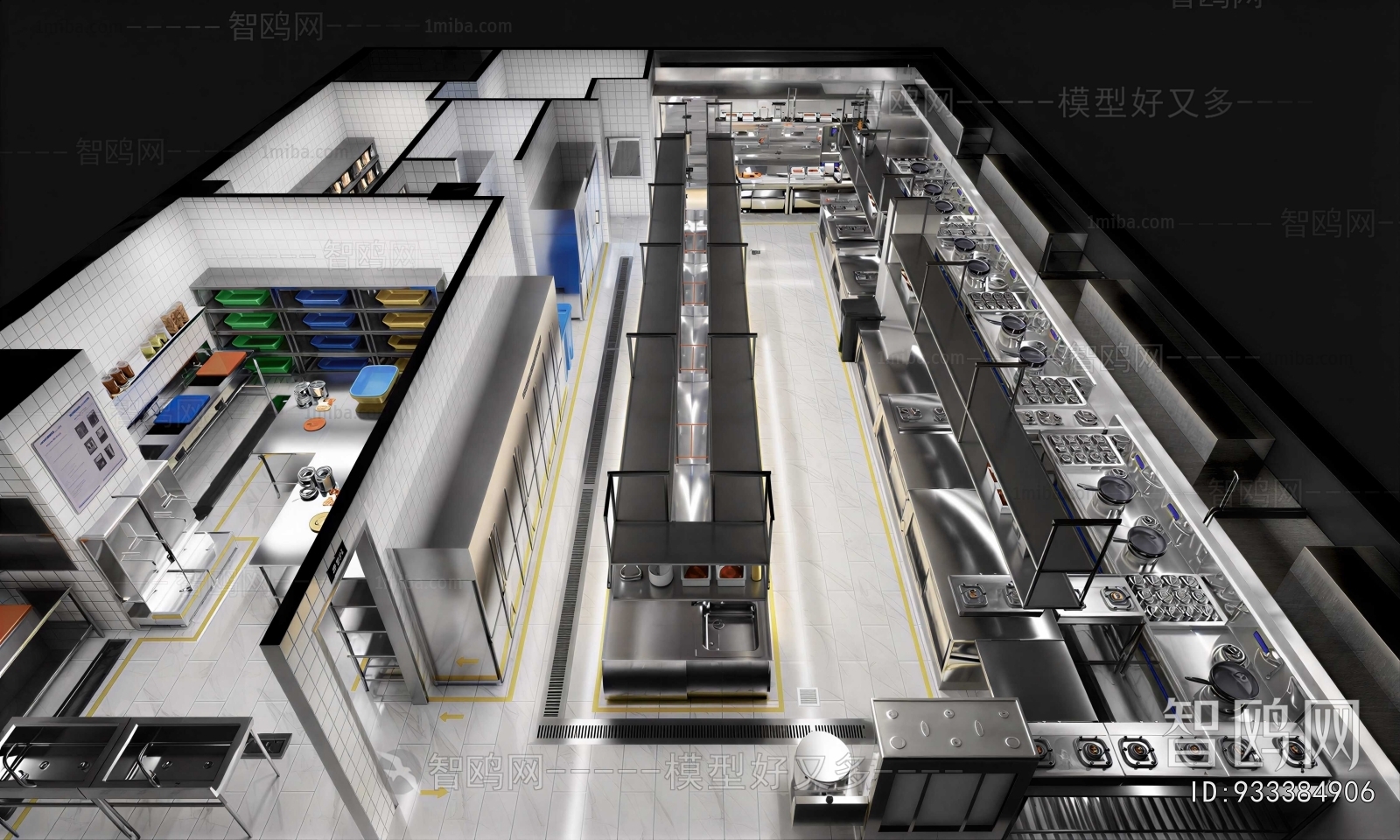 Modern Central Kitchen