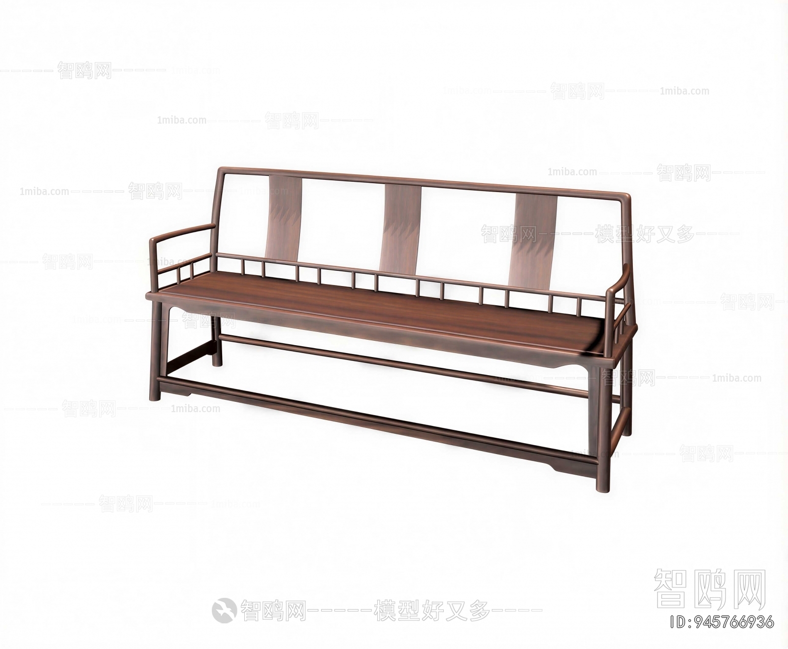 New Chinese Style Lounge Chair
