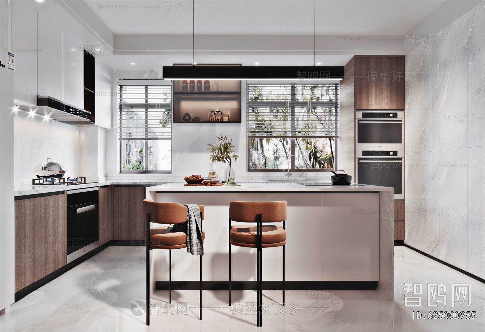 Modern Open Kitchen