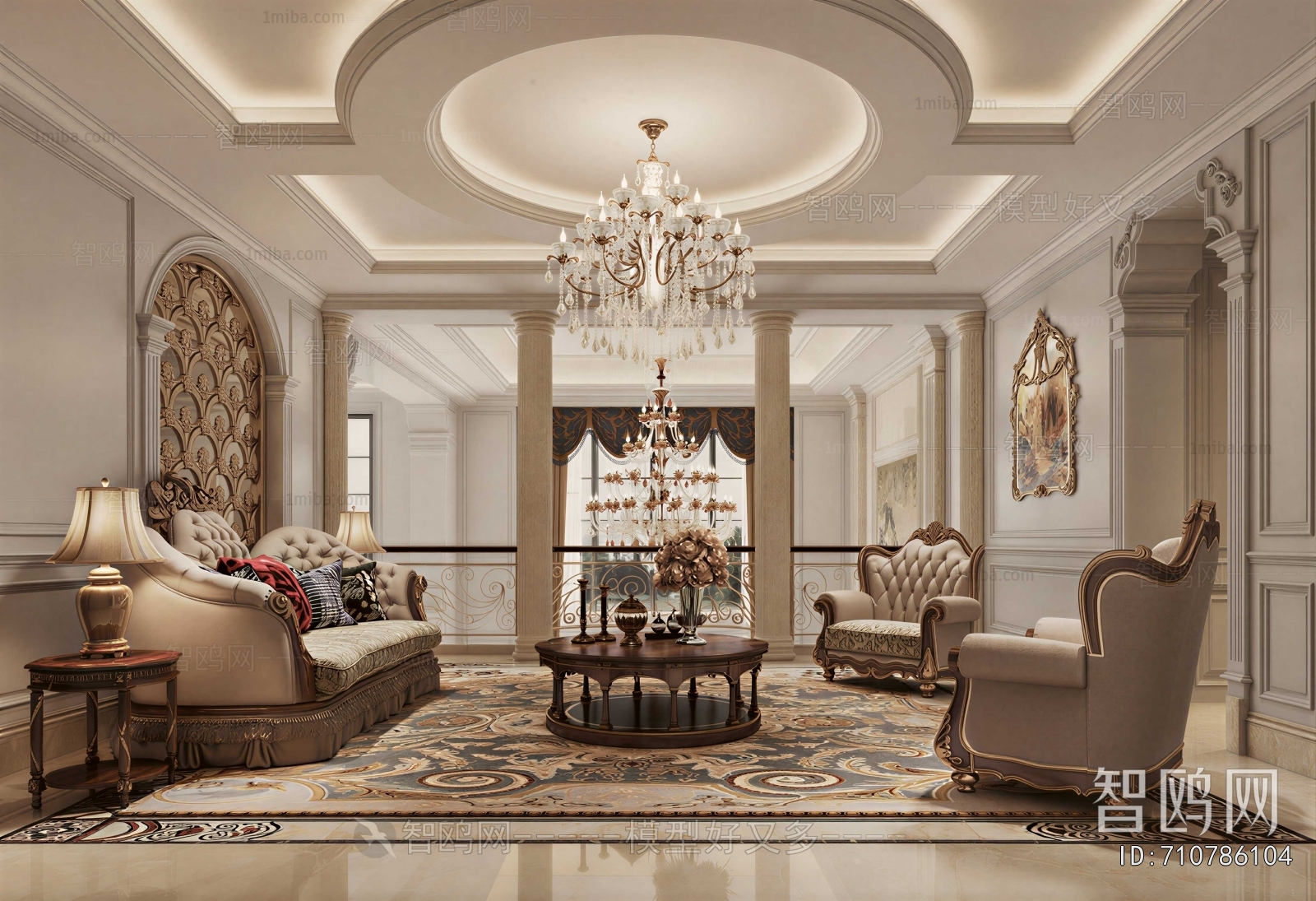 European Style A Living Room
