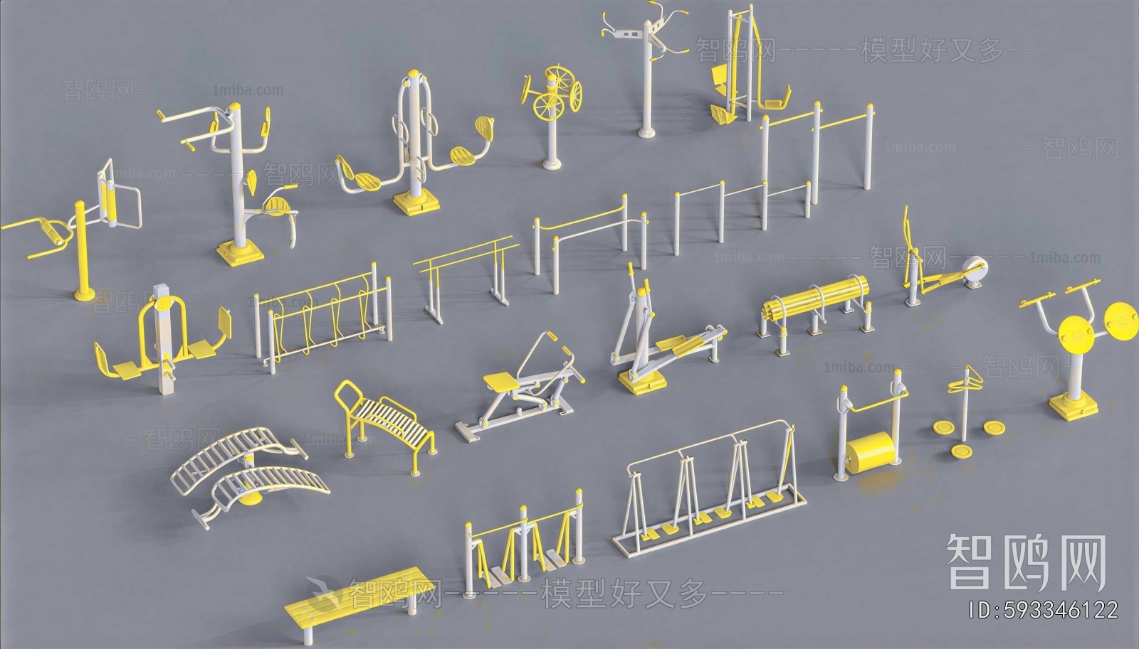 Modern Fitness Equipment
