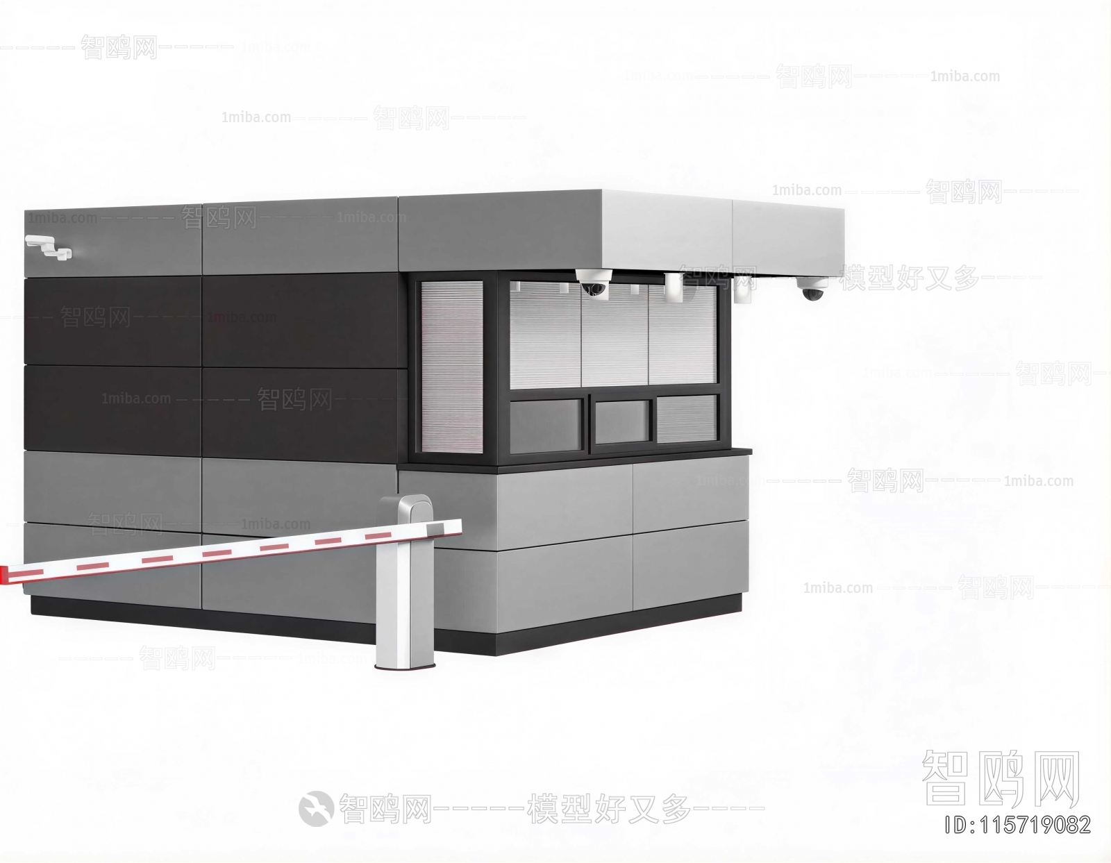 Modern Security Booth