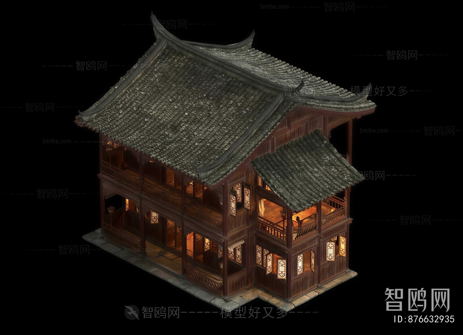 Chinese Style Residential Building