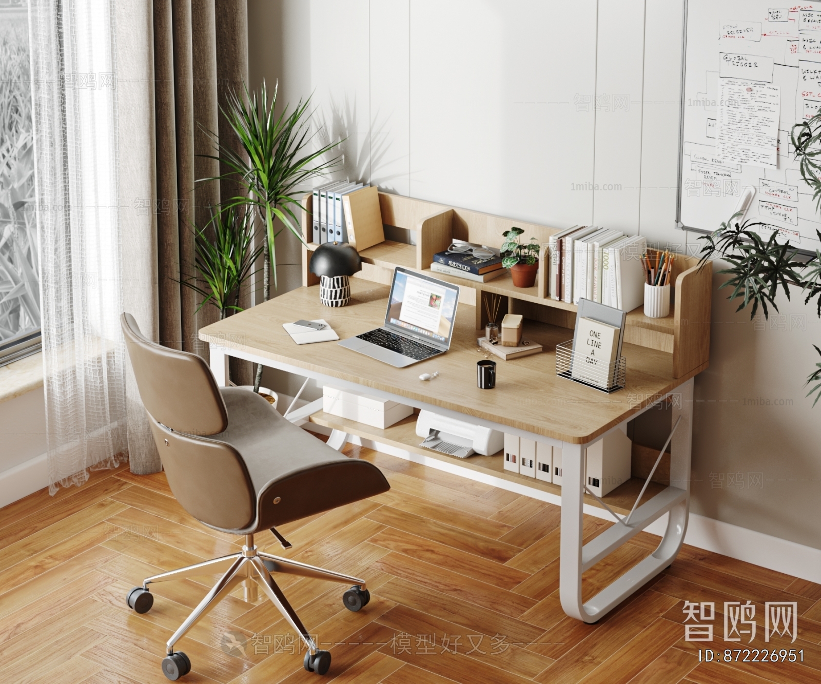 Modern Computer Desk And Chair