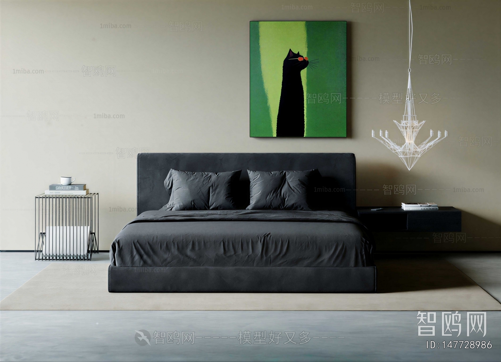 Modern Double Bed