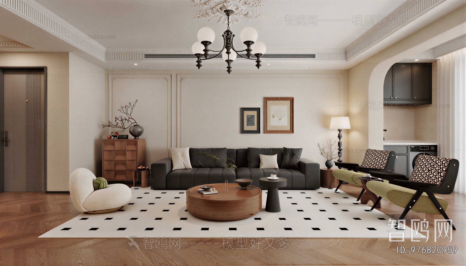 French Style A Living Room