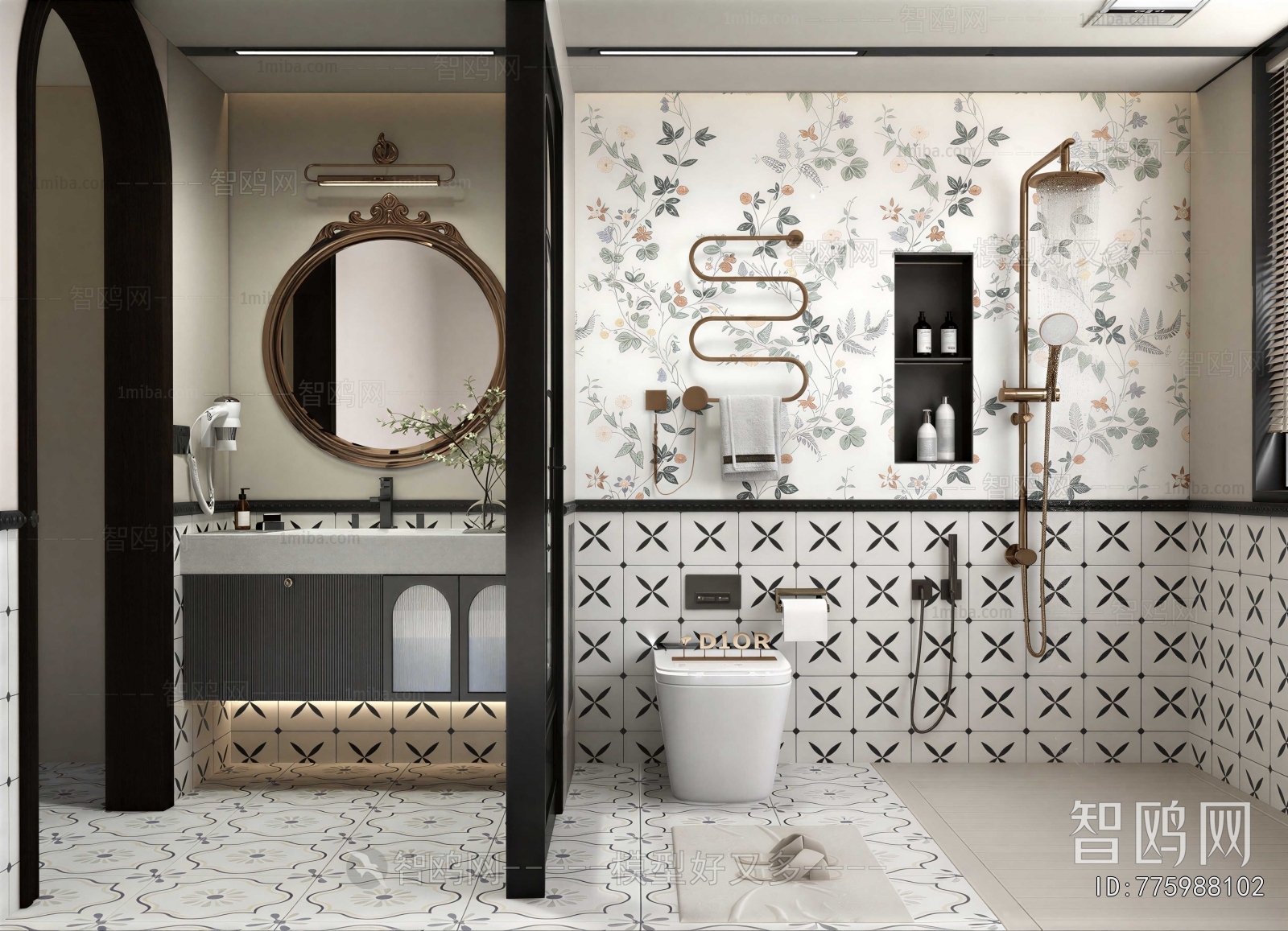 French Style TOILET