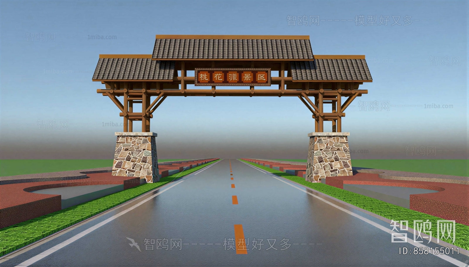 New Chinese Style Facade Element