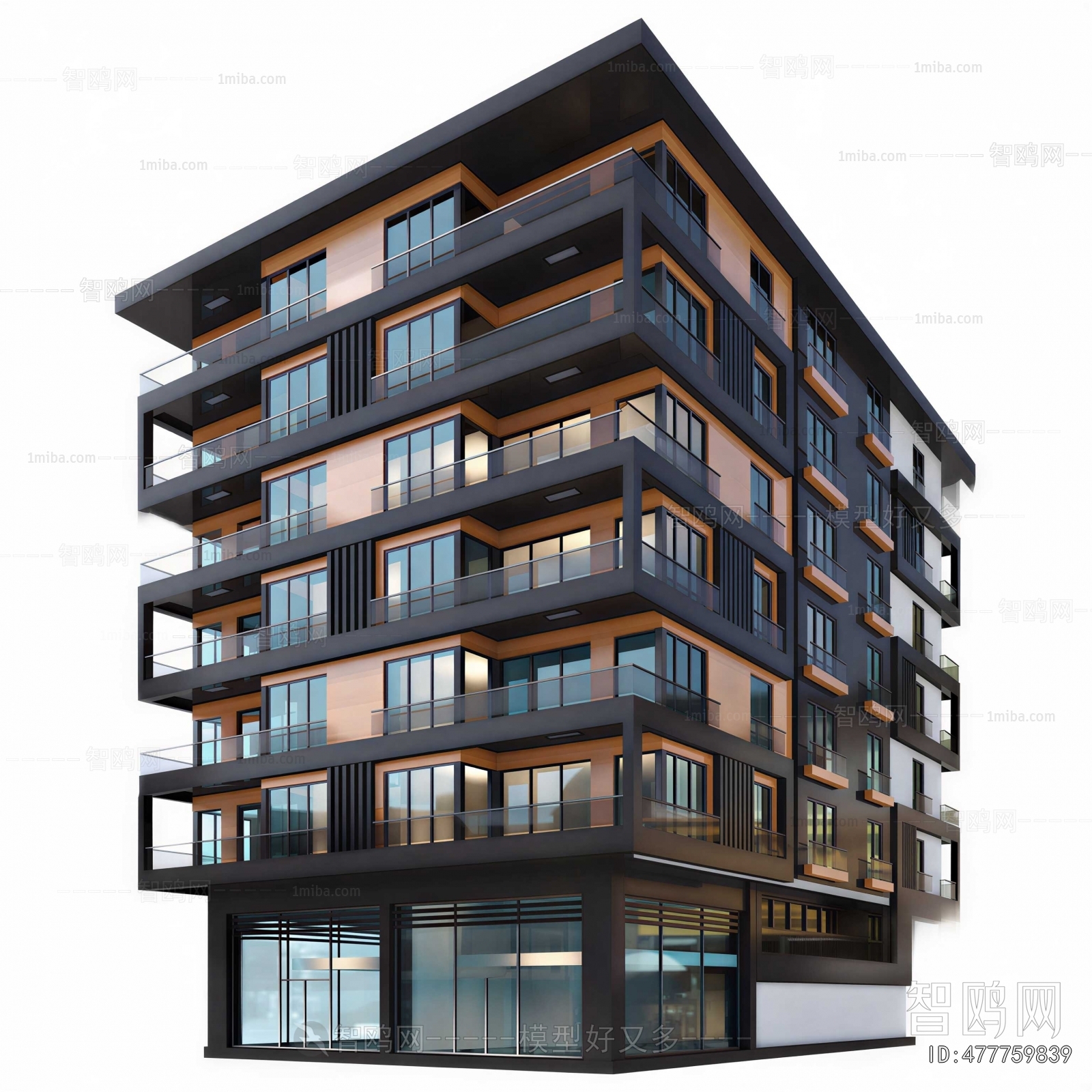 Modern Appearance Of Commercial Building