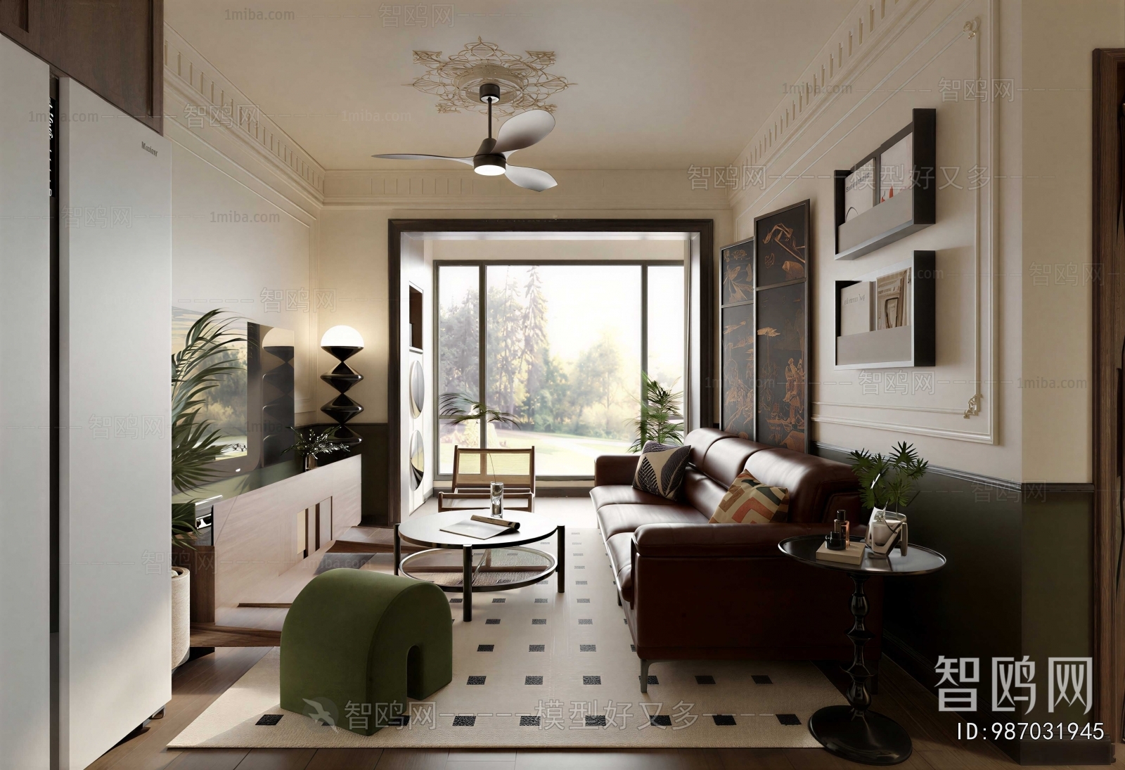 French Style A Living Room