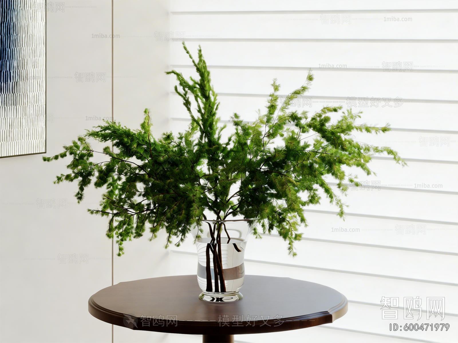Modern Aquatic Green Plant