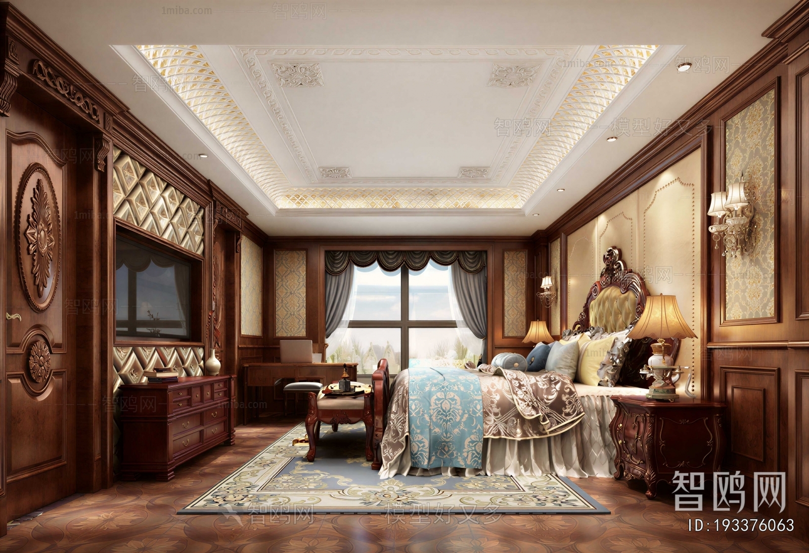 European Style Bedroom