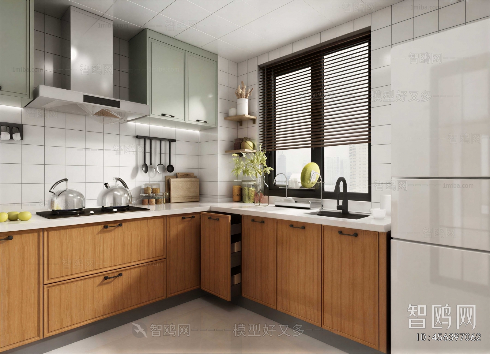 Modern The Kitchen