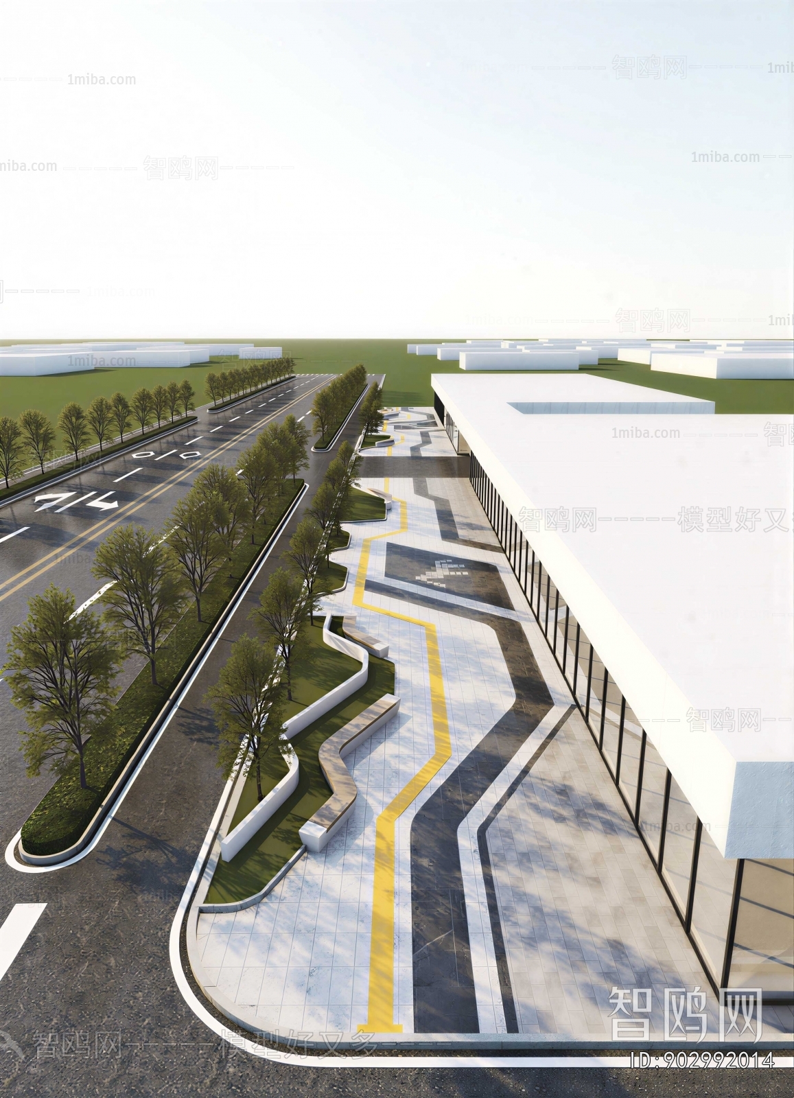 Modern Commercial Street