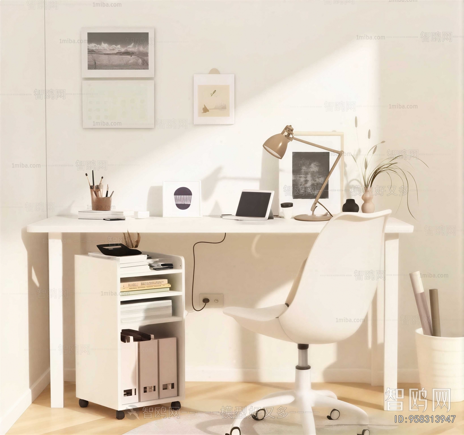 Modern Computer Desk And Chair