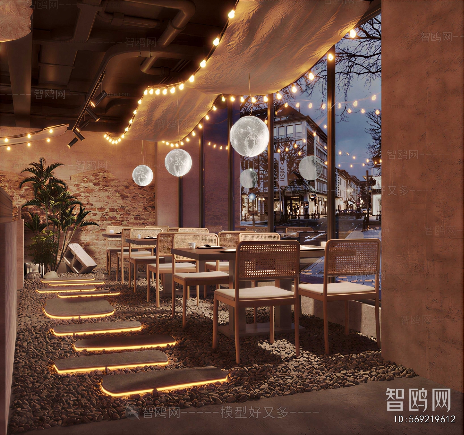 Modern Restaurant