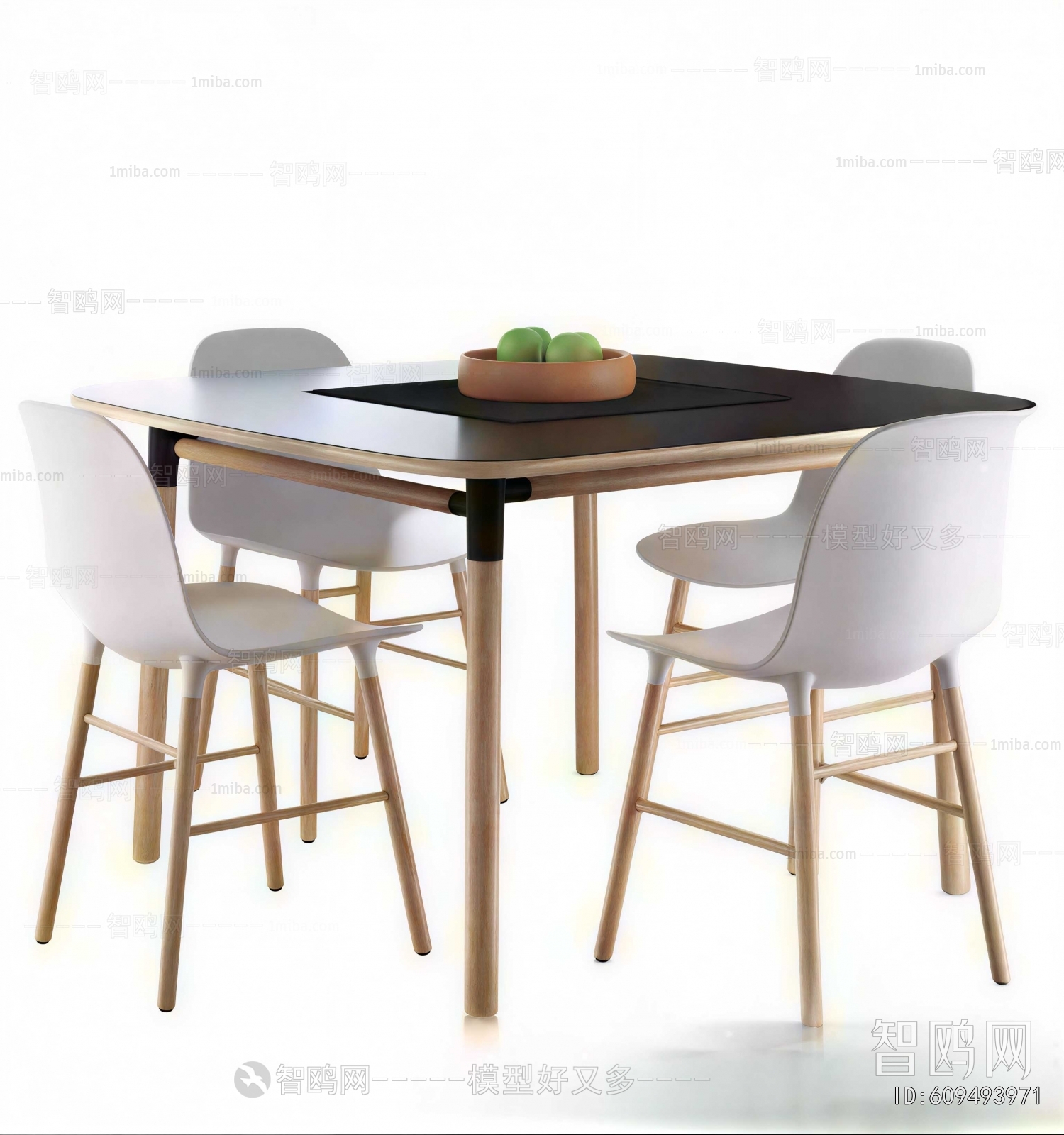 Nordic Style Dining Table And Chairs